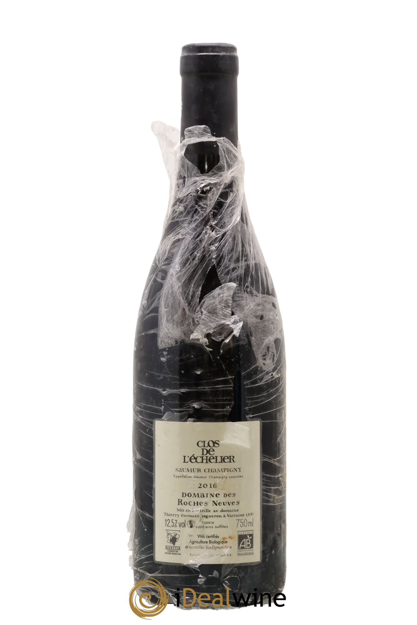 Saumur-Champigny Clos de l'Echelier Domaine des Roches Neuves - Thierry Germain 2016 - Lot de 1 bouteille - 1