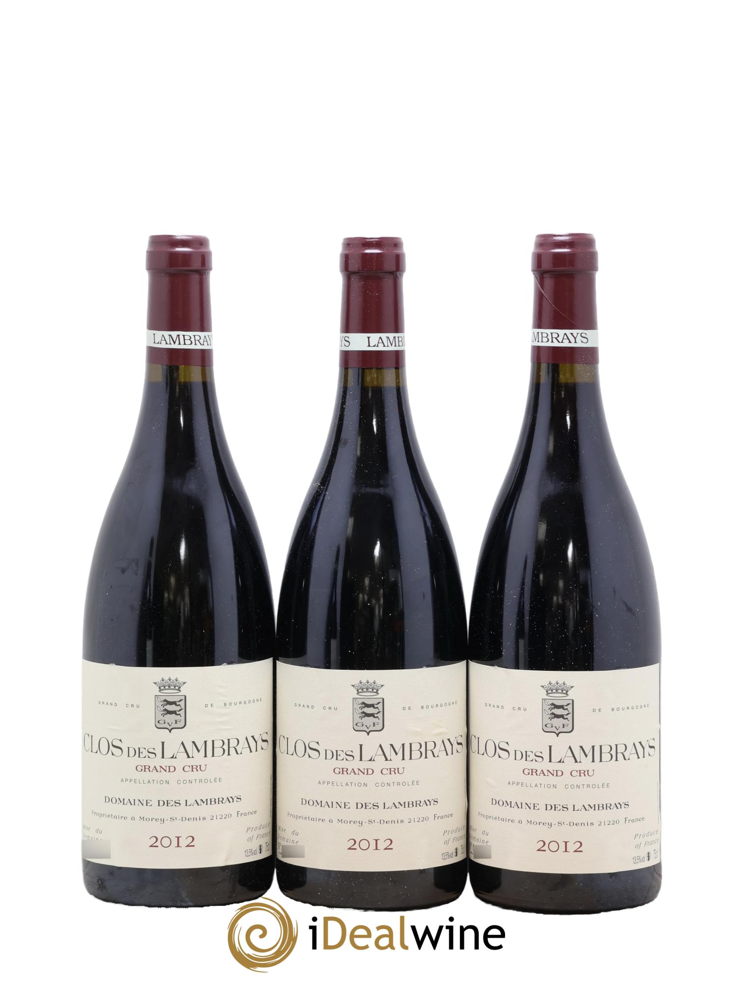 Clos des Lambrays Grand Cru Domaine des Lambrays 2012 - Lotto di 12 bottiglie - 2
