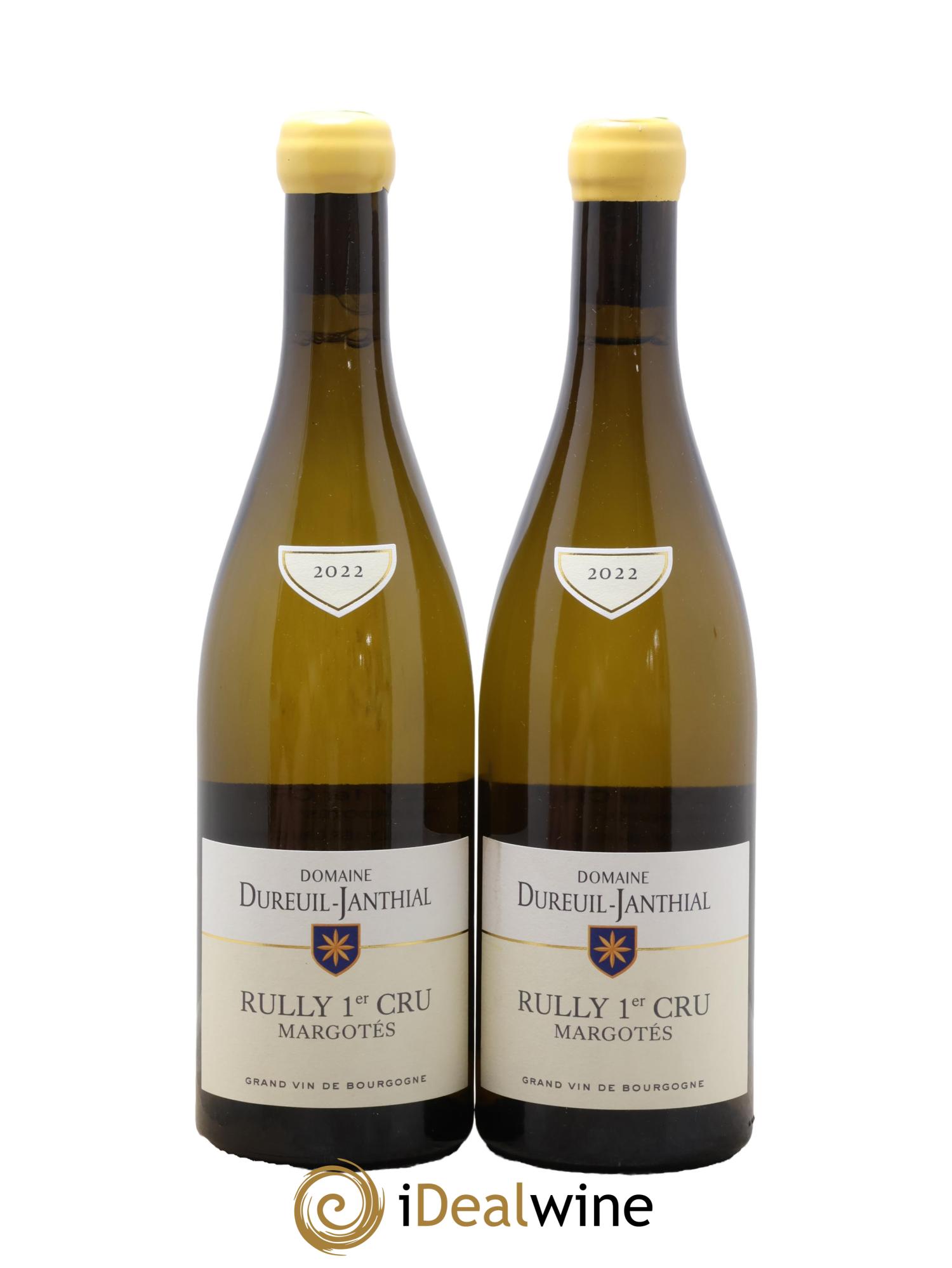 Rully 1er Cru Les Margotés Vincent Dureuil-Janthial 2022 - Lotto di 2 bottiglie - 0