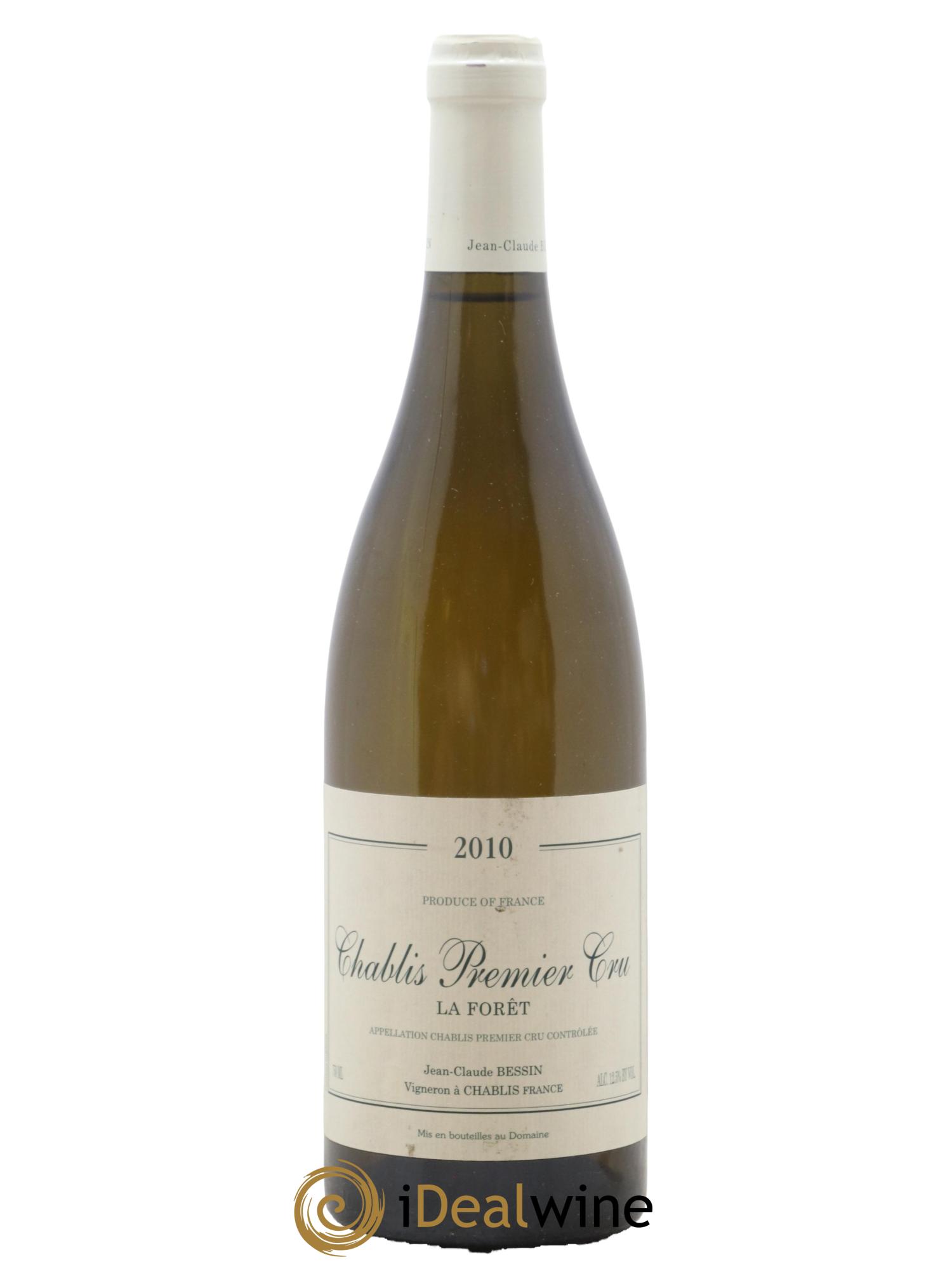 Chablis 1er Cru La Forêt Jean-Claude & Romain Bessin 2010 - Lot de 1 bouteille - 0