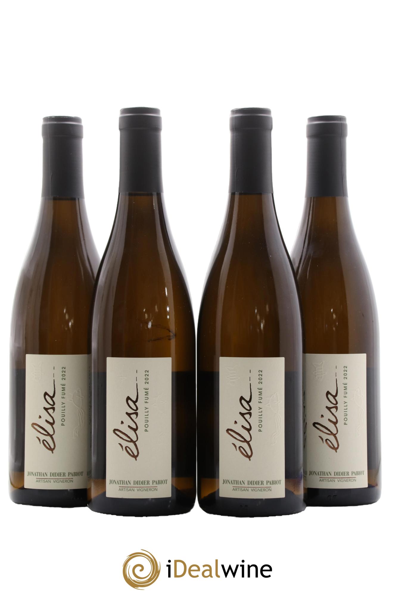 Pouilly-Fumé Elisa (anciennement Prélude) Jonathan Didier Pabiot 2022 - Lot de 4 bouteilles - 0