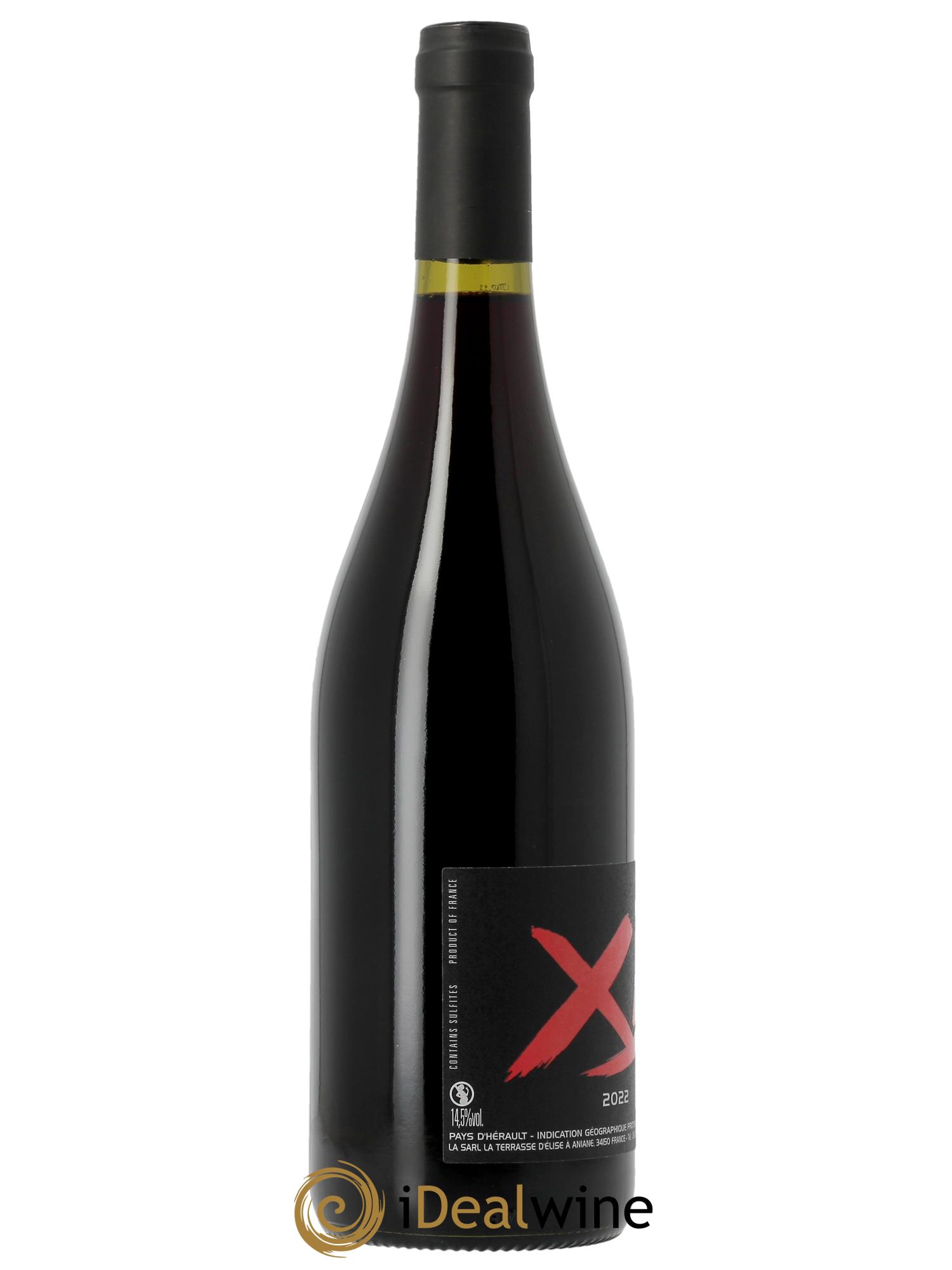 Pays d'Hérault XB Terrasse d'Elise (Domaine de la) 2022 - Lot of 1 bottle - 1