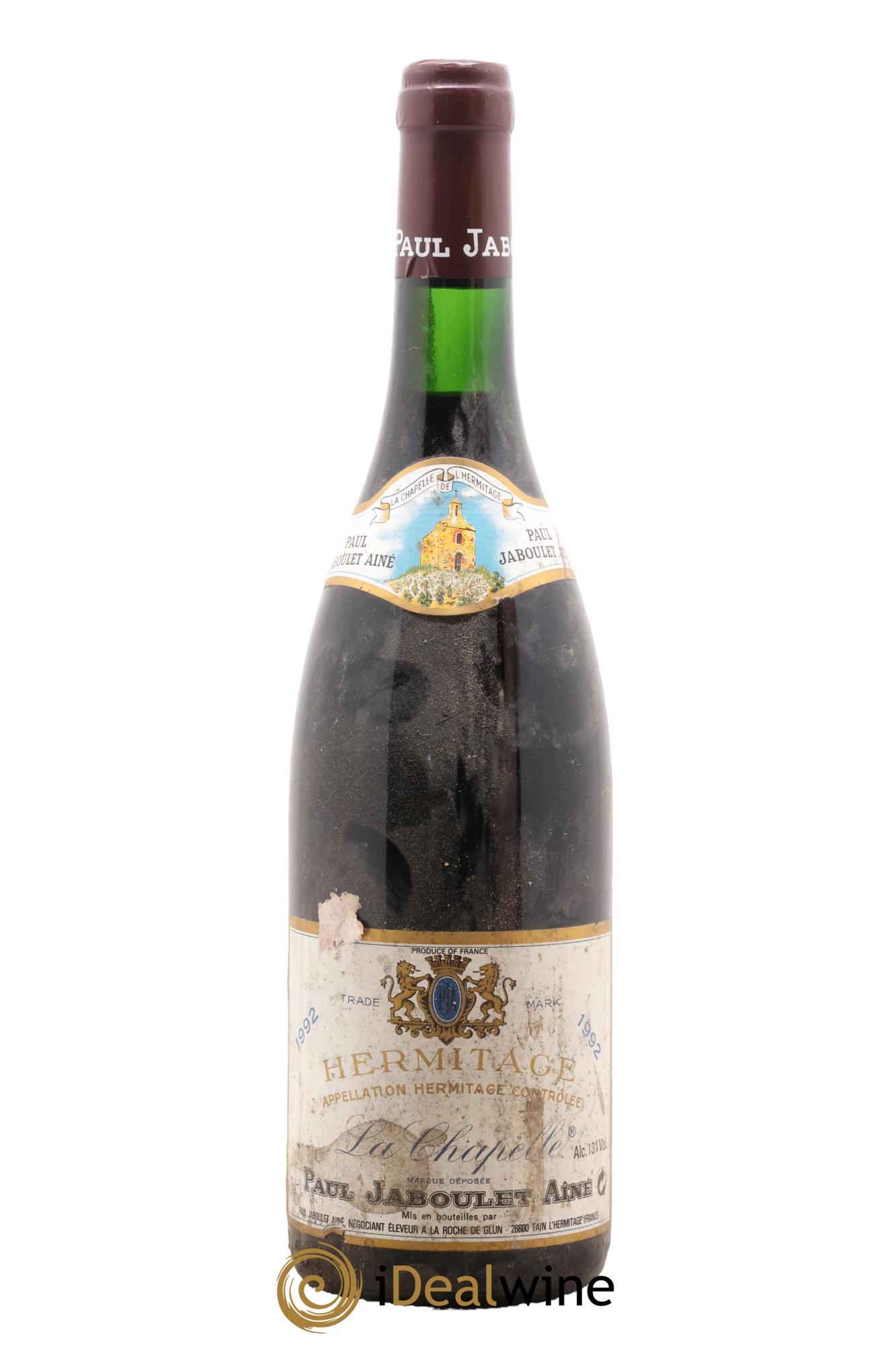 Hermitage La Chapelle Paul Jaboulet Ainé 1992 - Lot de 1 bouteille - 0