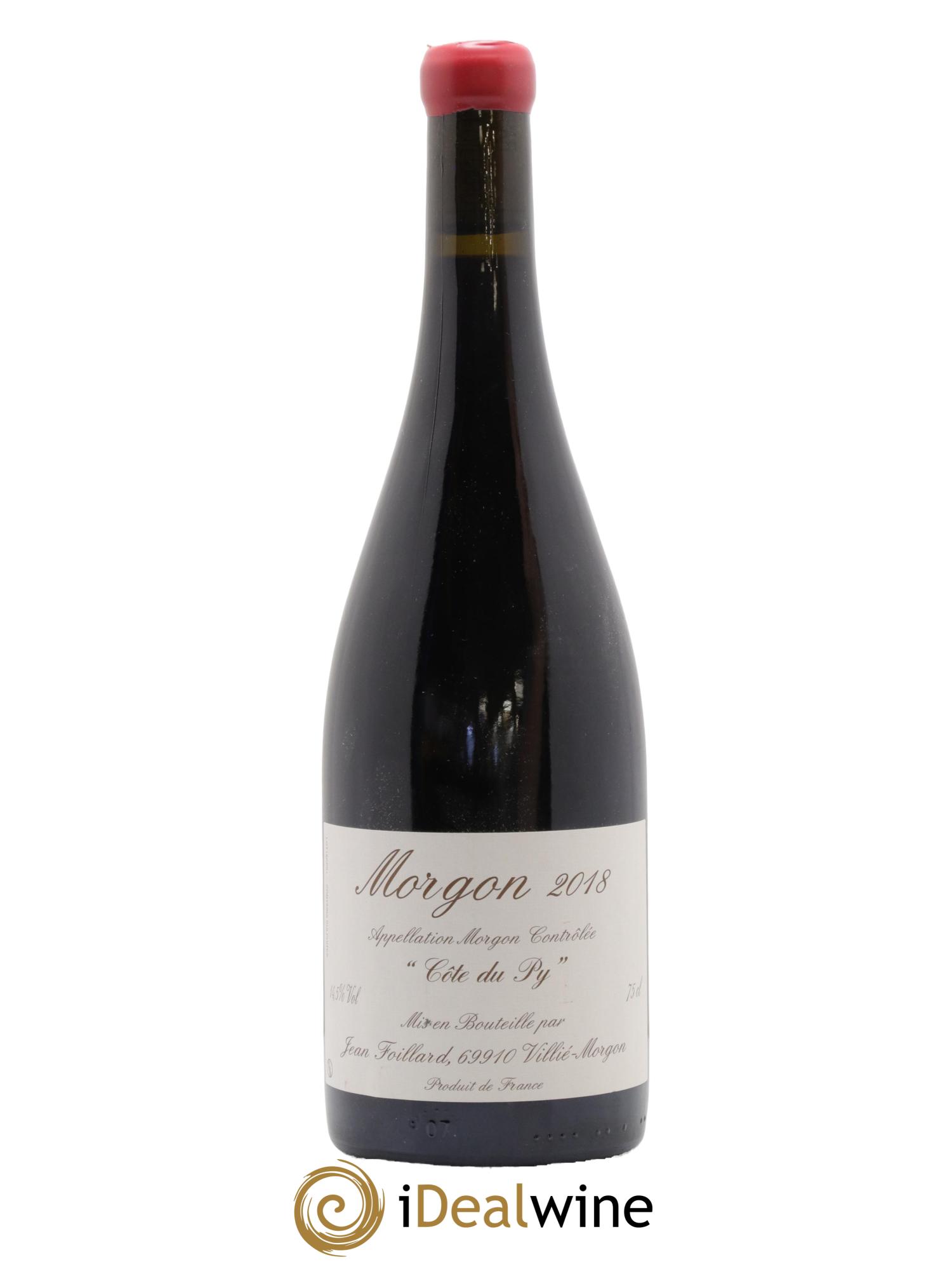 Morgon Côte du Py Jean Foillard 2018 - Lot of 1 bottle - 0