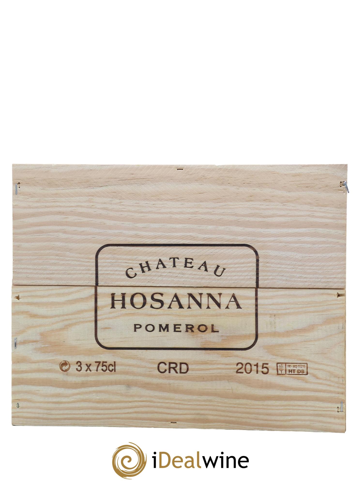 Château Hosanna 2015 - Lotto di 3 bottiglie - 2