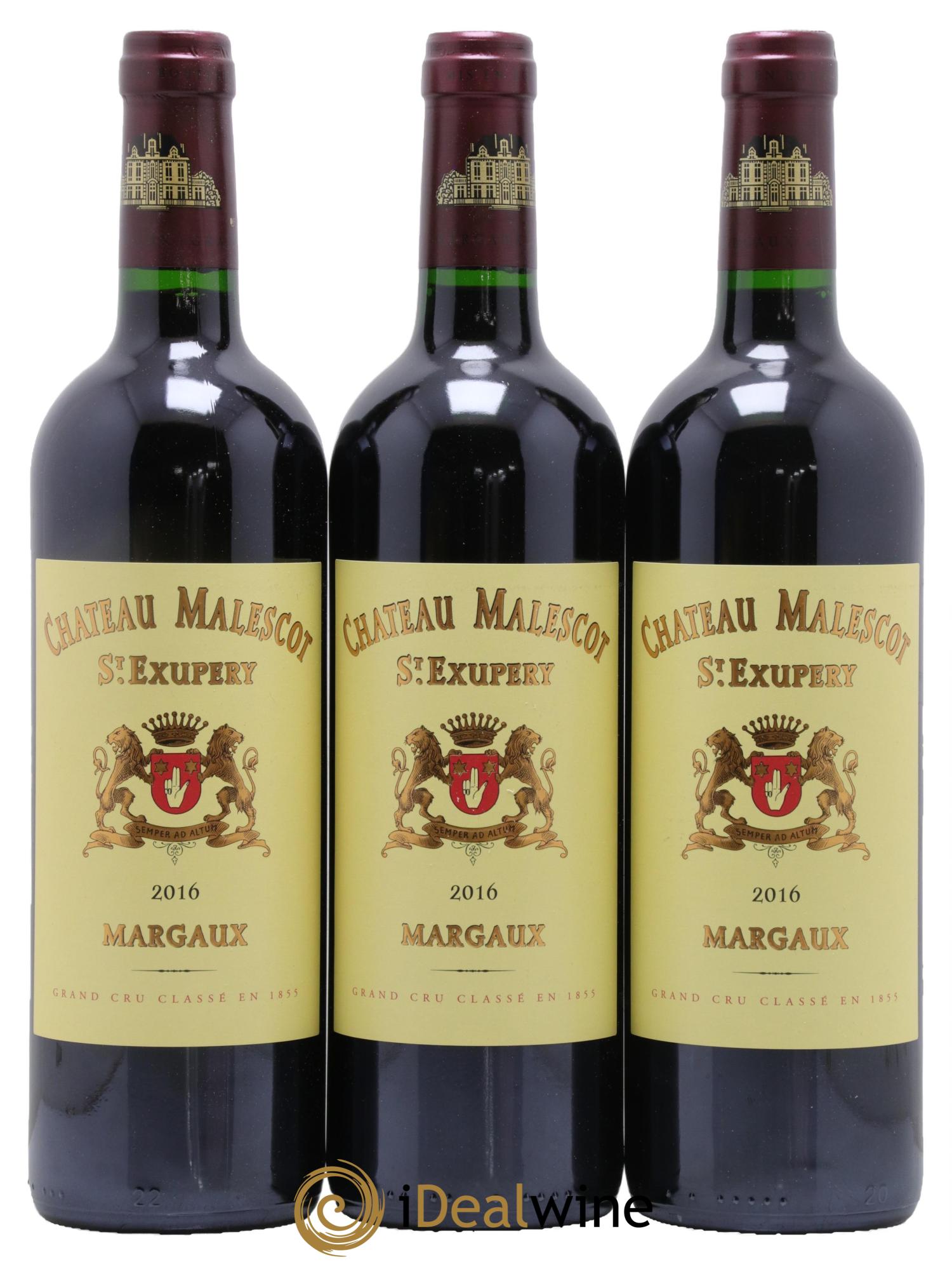 Château Malescot Saint-Exupéry 3ème Grand Cru Classé 2016 - Lot de 12 bouteilles - 1