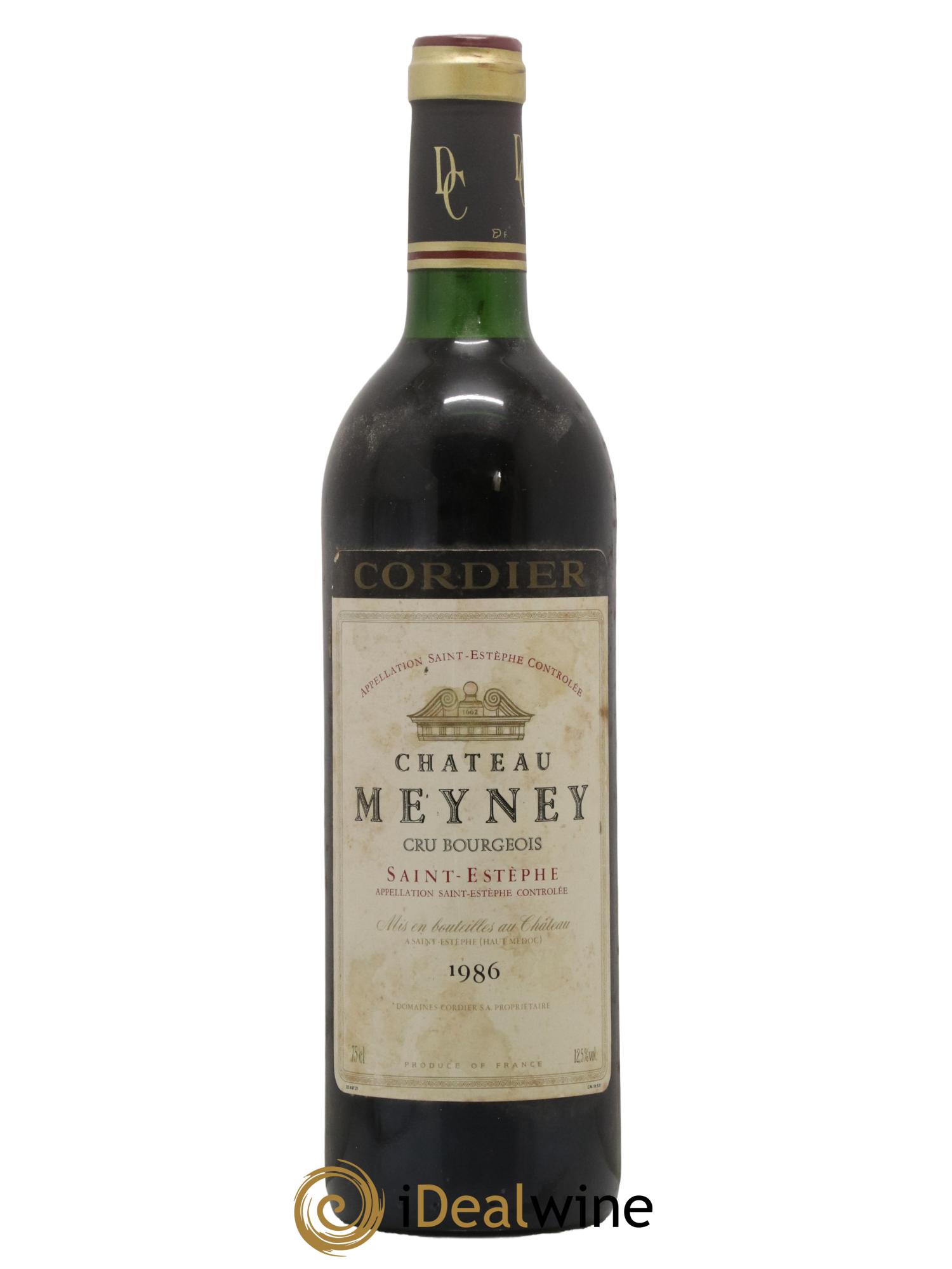 Château Meyney 1986 - Posten von 1 Flasche - 0