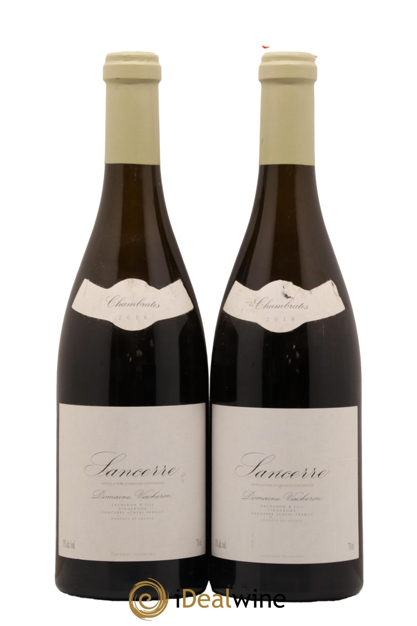 Sancerre Chambrates Domaine Vacheron et Fils 2018 - Lot de 2 bouteilles - 0