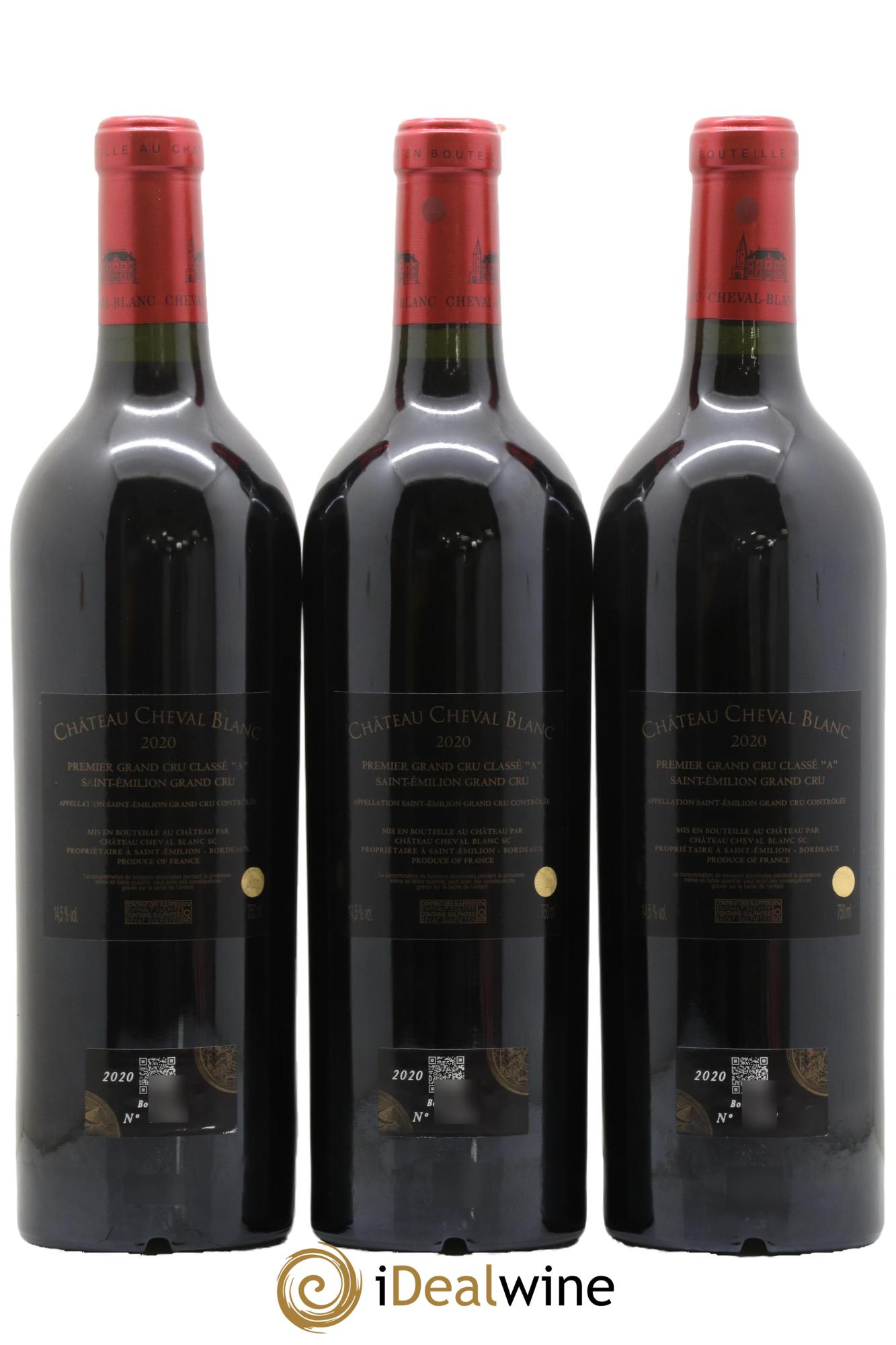 Château Cheval Blanc 1er Grand Cru Classé A 2020 - Lotto di 6 bottiglie - 4