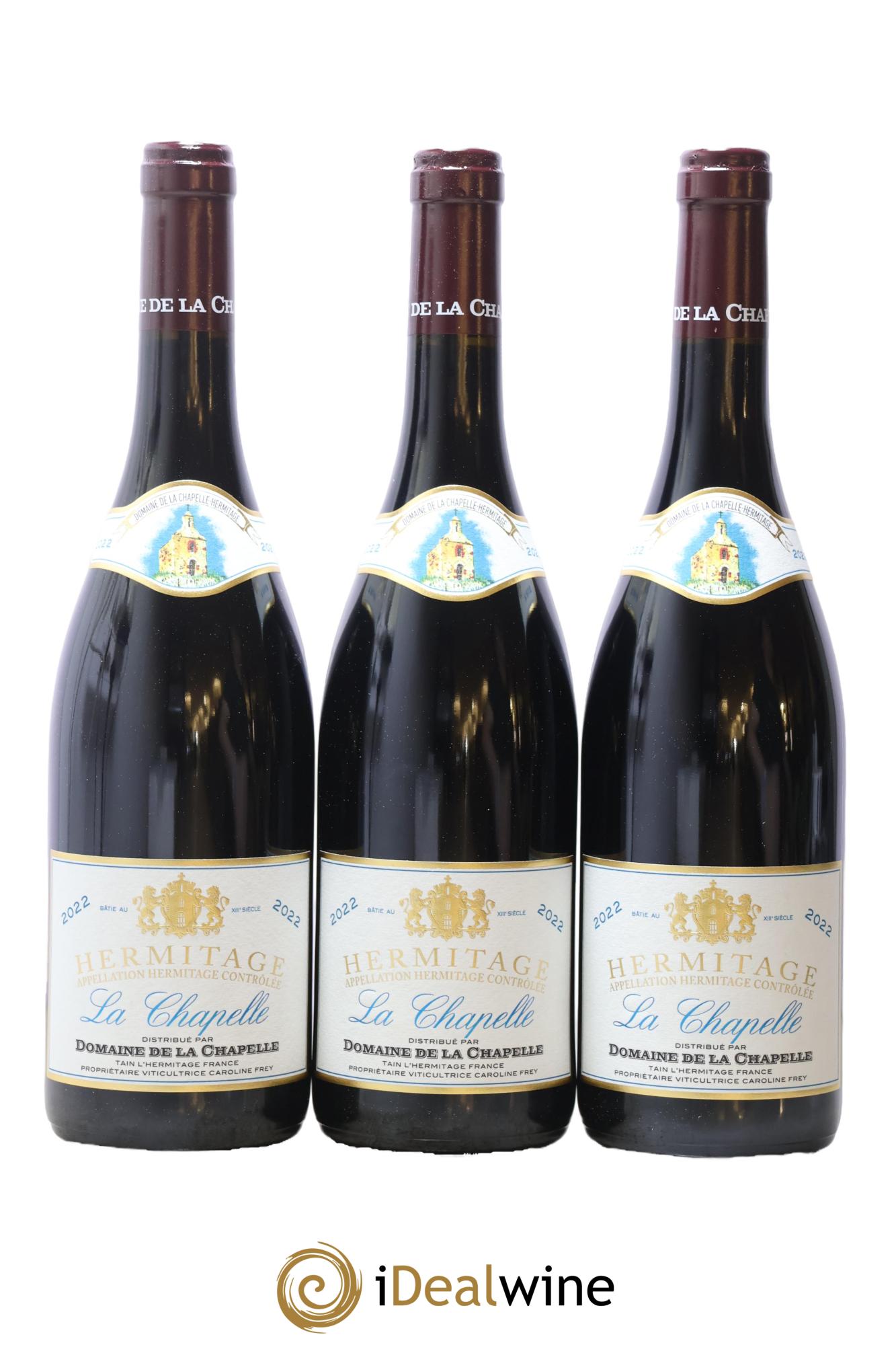 Hermitage La Chapelle Paul Jaboulet Ainé 2022 - Lot of 3 bottles - 0