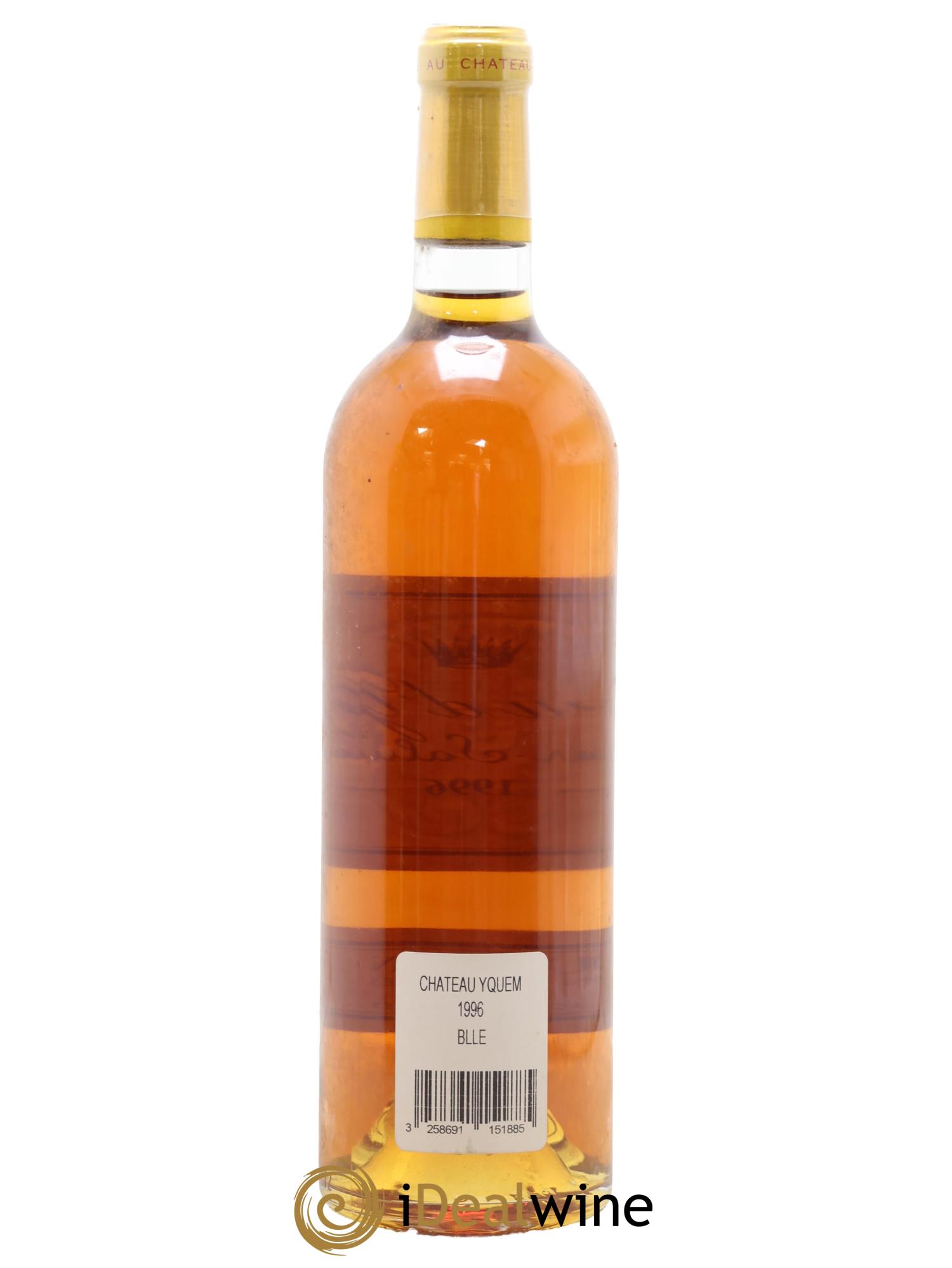 Château d' Yquem 1er Cru Classé Supérieur 1996 - Lotto di 1 bottiglia - 1