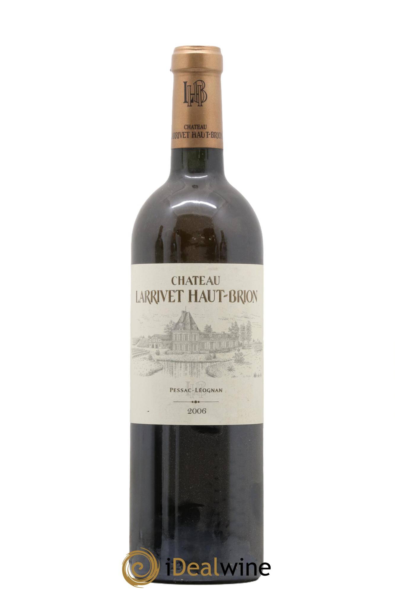 Château Larrivet Haut-Brion 2006 - Lot de 1 bouteille - 0