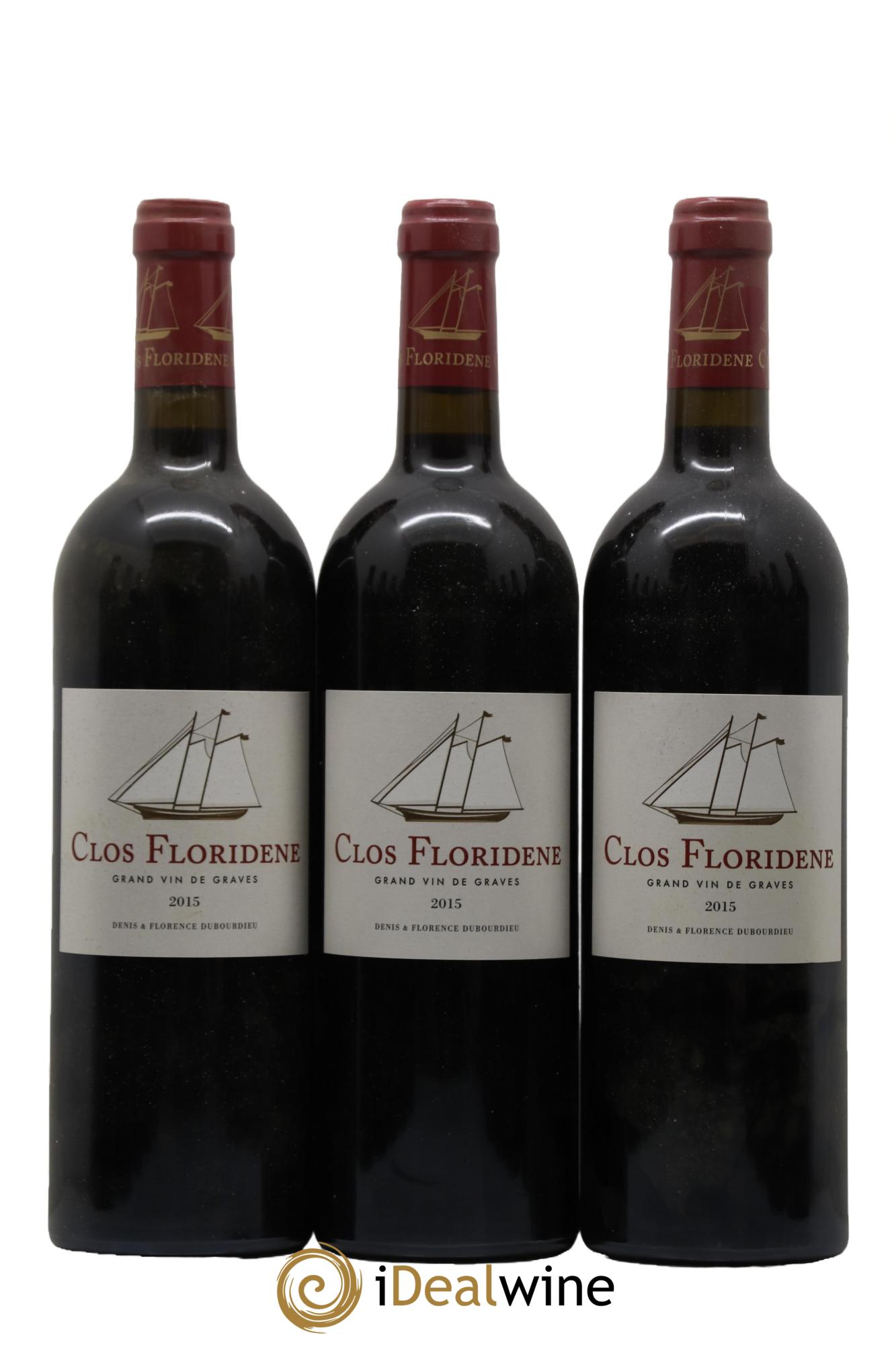 Clos Floridène 2015 - Lot de 12 bouteilles - 1