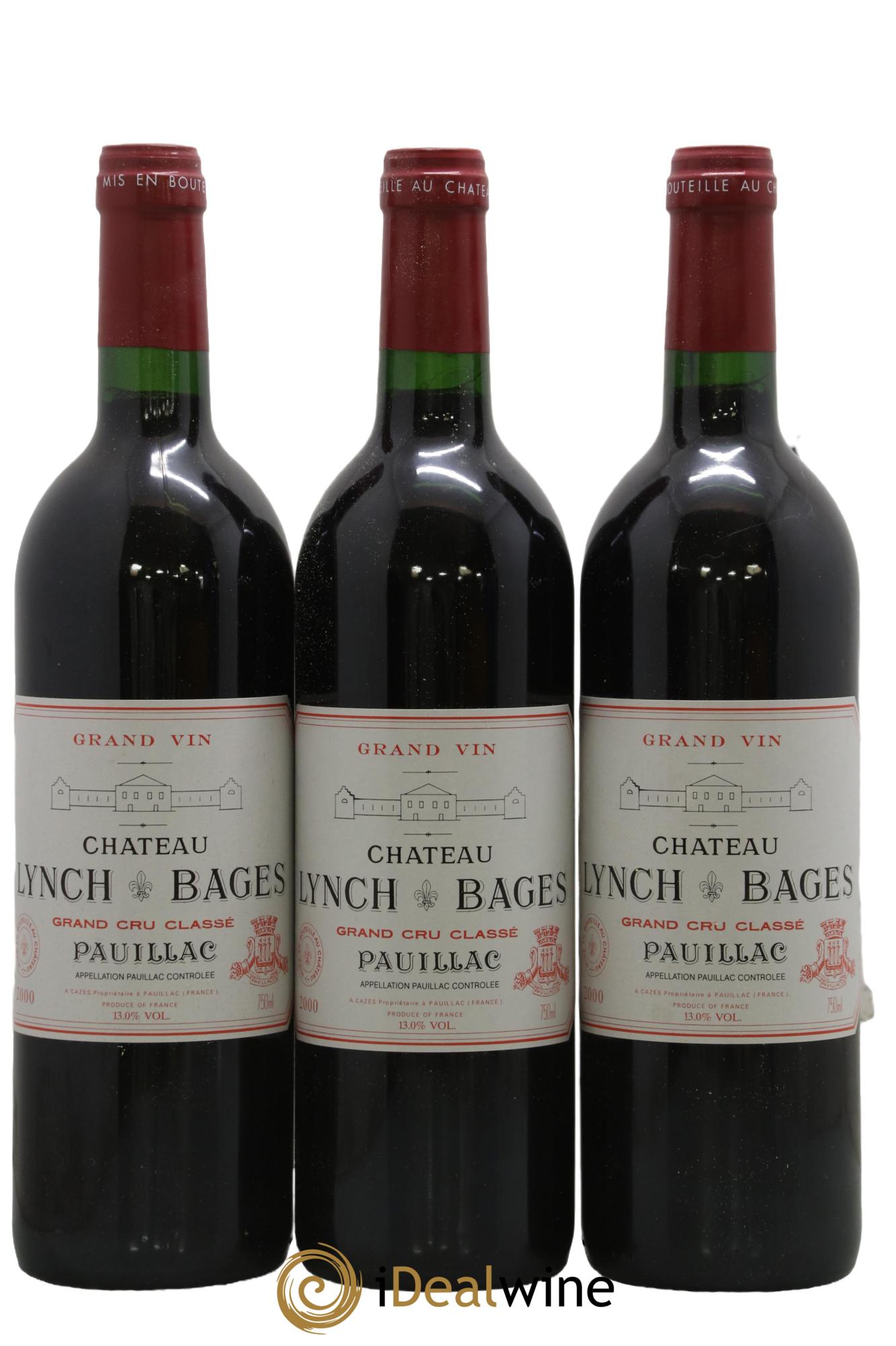 Château Lynch Bages 5ème Grand Cru Classé 2000 - Lot of 12 bottles - 2