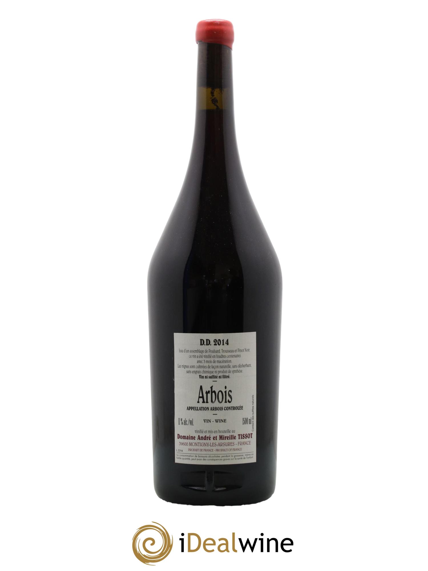 Arbois DD Bénédicte et Stéphane Tissot 2014 - Lot de 1 magnum - 1