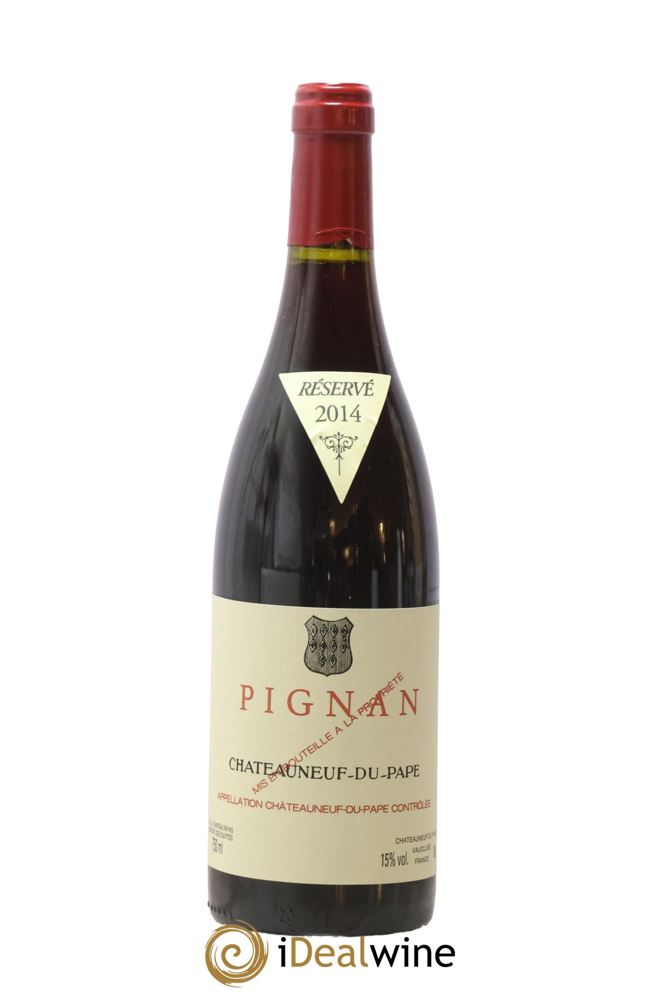 Châteauneuf-du-Pape Pignan Emmanuel Reynaud 2014 - Posten von 1 Flasche - 0