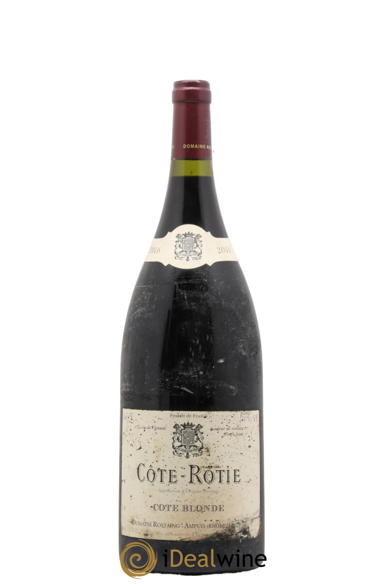 Côte-Rôtie Côte Blonde René Rostaing 2016 - Lotto di 1 magnum - 0