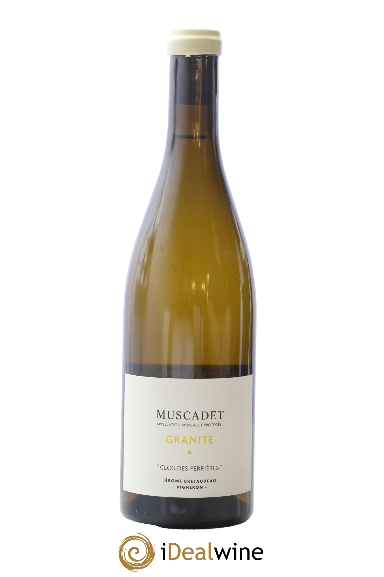 Muscadet-Sèvre-et-Maine Granite Clos des Perrières Jérôme Bretaudeau - Domaine de Bellevue 2020 - Lot de 1 bouteille - 0