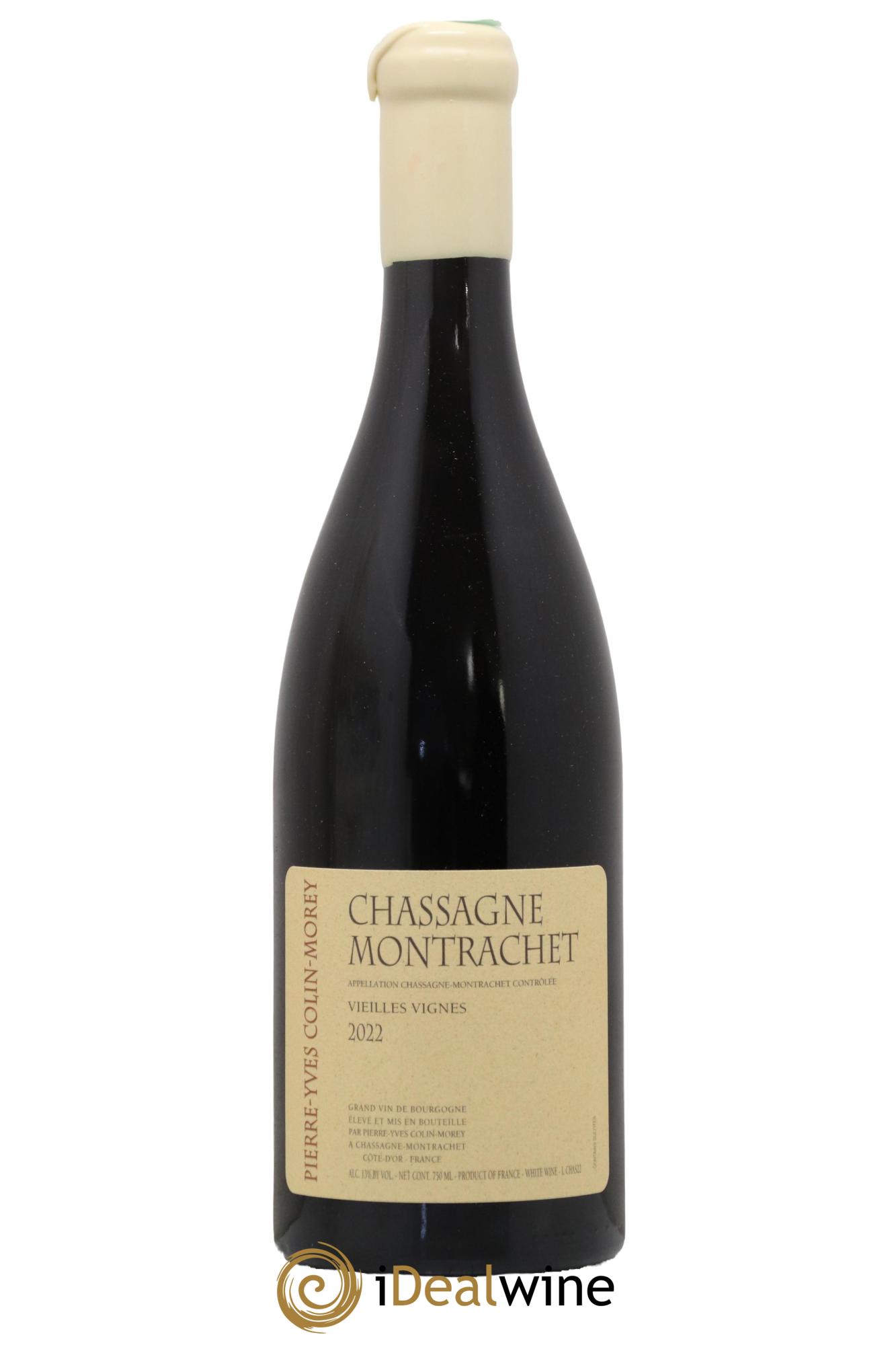 Chassagne-Montrachet Vieilles vignes Pierre-Yves Colin Morey 2022 - Lot of 1 bottle - 0