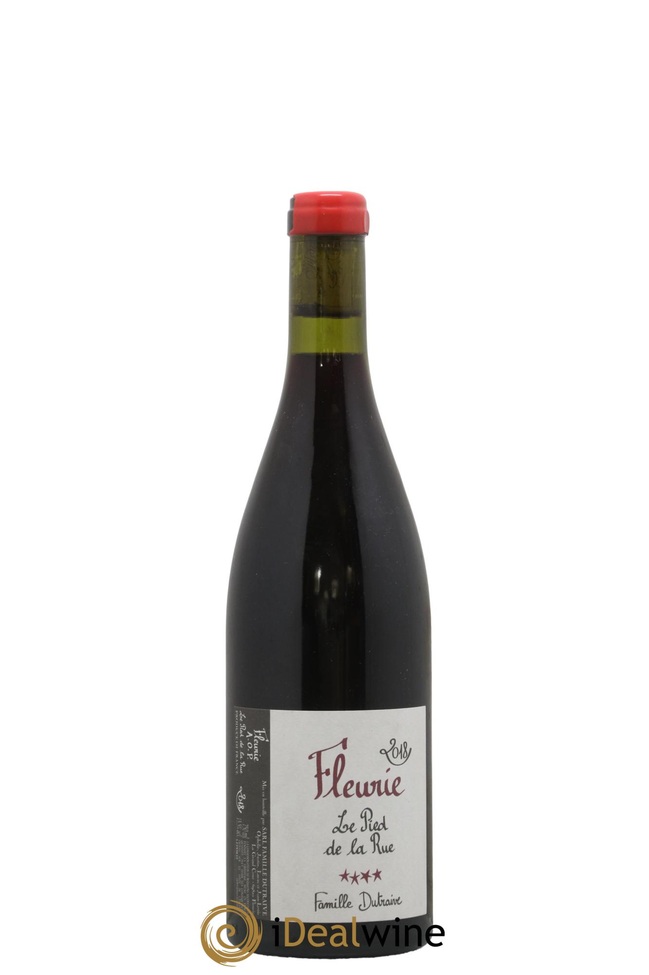 Fleurie Le Pied de la Rue Grand'cour (Domaine de la) - Jean-Louis Dutraive  2018 - Lot de 1 bouteille - 0