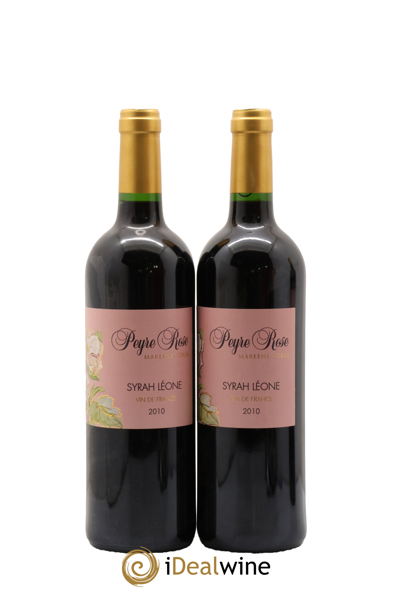 Coteaux du Languedoc Domaine Peyre Rose Belle Léone (anciennement Syrah Léone) Marlène Soria 2010 - Lot of 2 bottles - 0