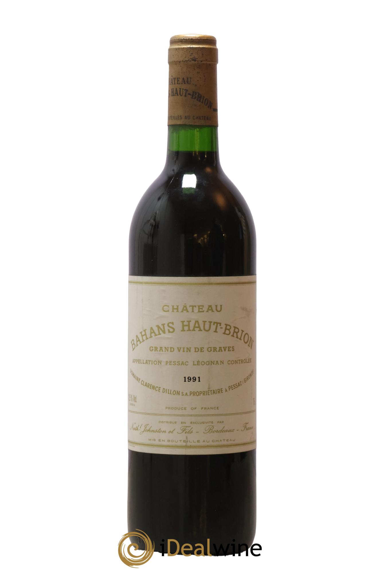 Clarence (Bahans) de Haut-Brion Second Vin 1991 - Lot of 1 bottle - 0