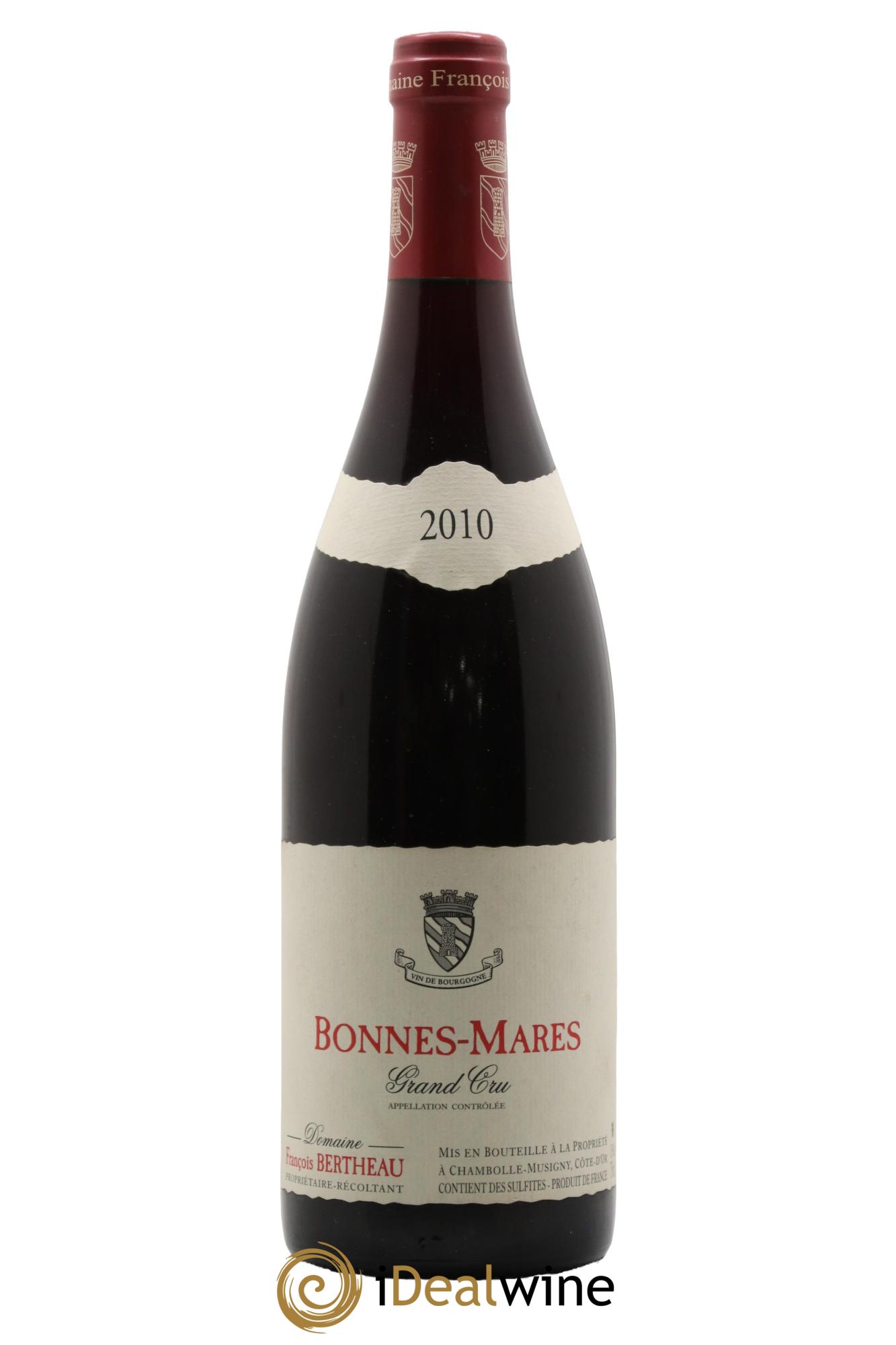 Bonnes-Mares Grand Cru François Bertheau 2010 - Lot de 1 bouteille - 0