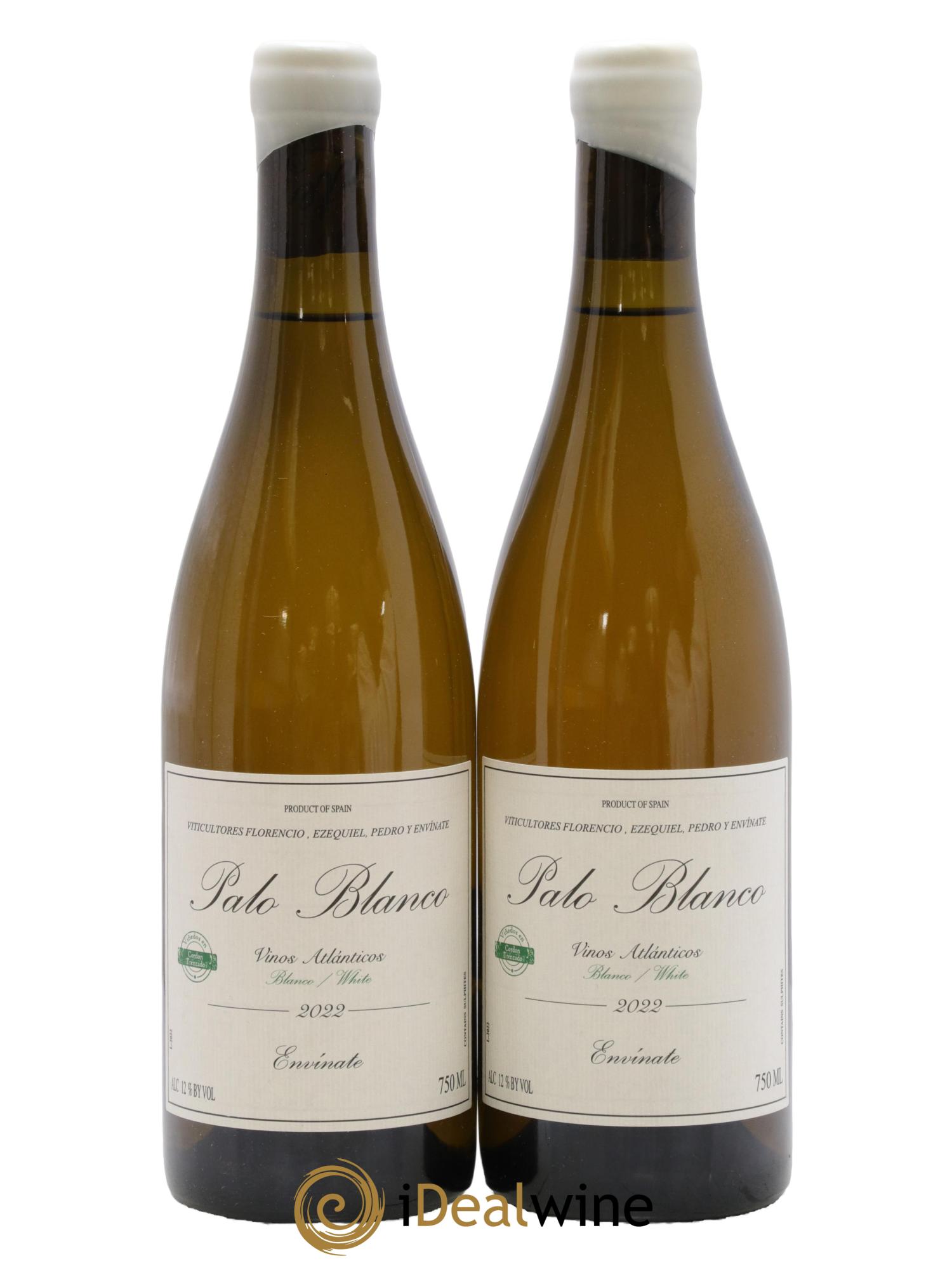 Vinos Atlánticos Palo Blanco Envinate 2022 - Lot of 2 bottles - 0
