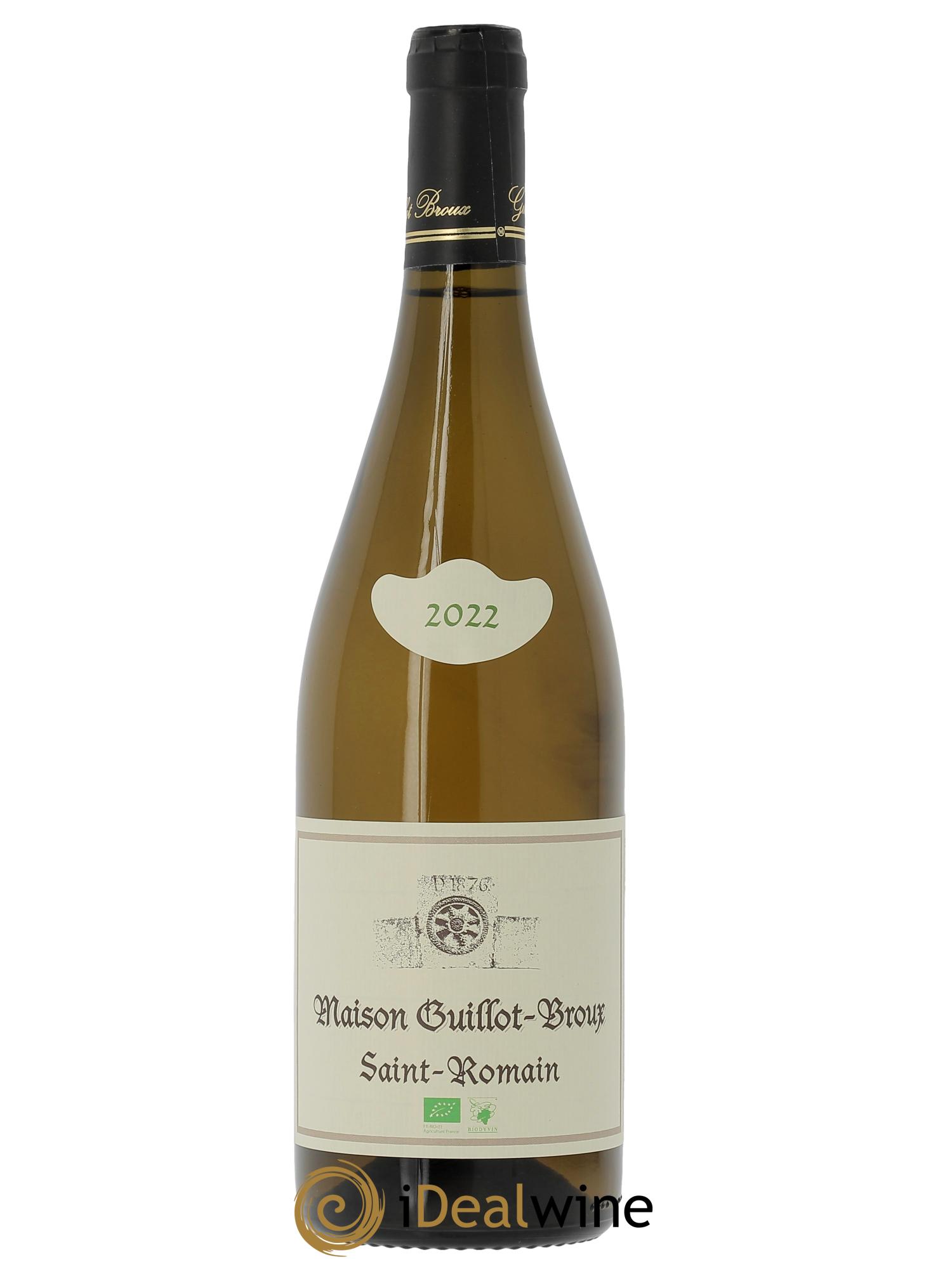 Saint-Romain Guillot-Broux (Maison) 2022 - Lot of 1 bottle - 0