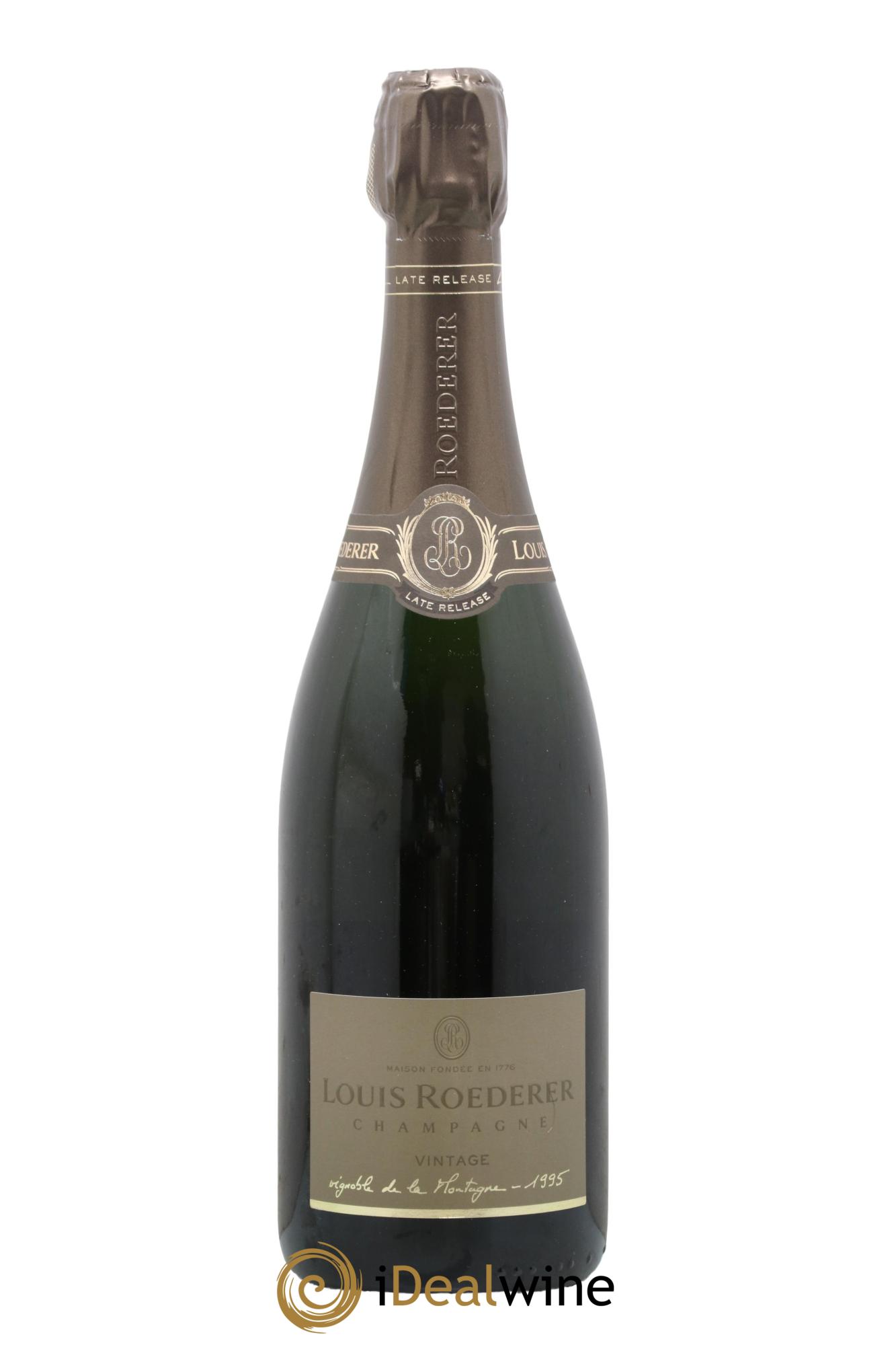 Late Release Louis Roederer  1995 - Lot of 1 bottle - 1