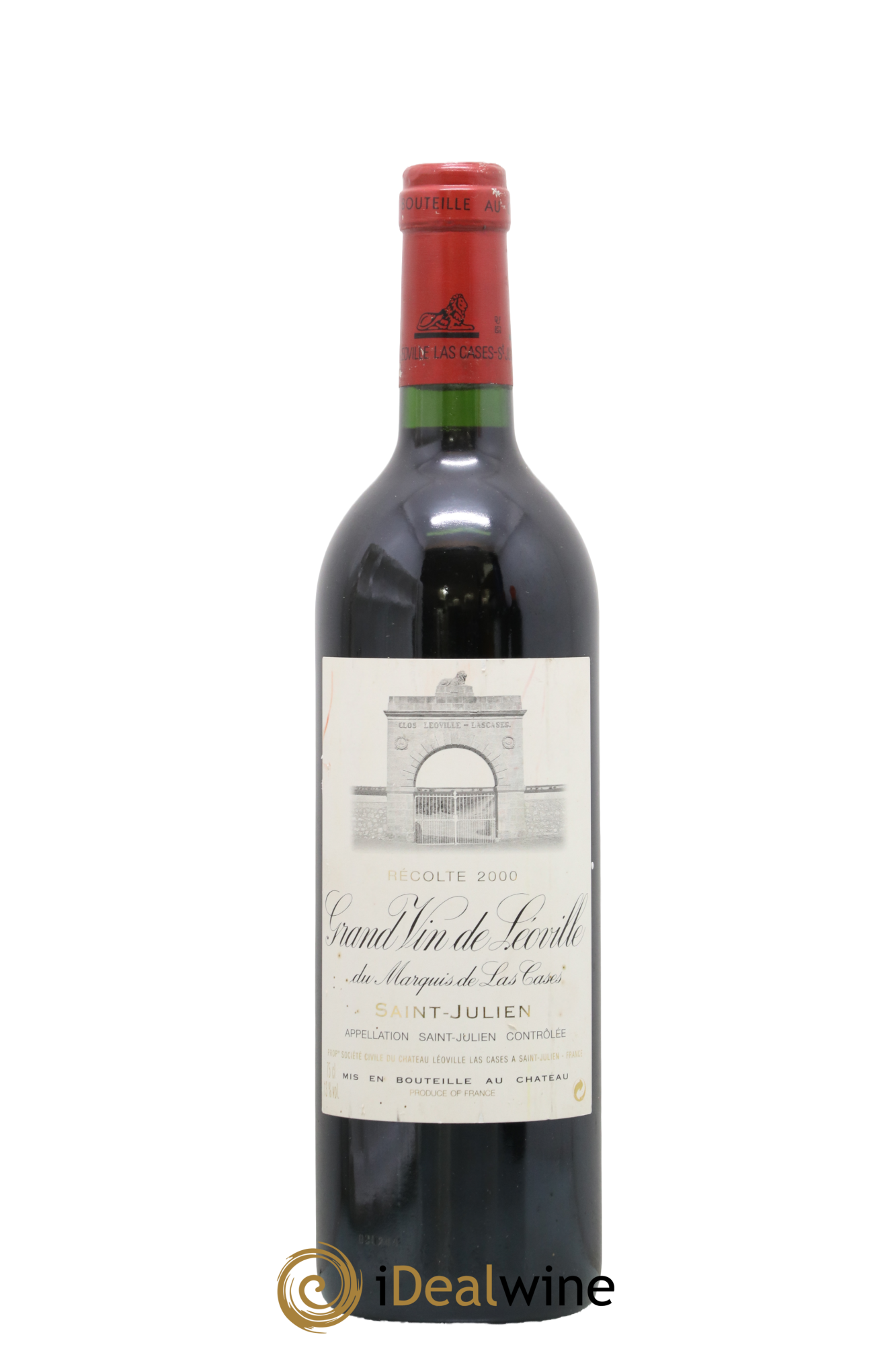 Château Léoville Las Cases 2ème Grand Cru Classé 2000 - Lotto di 1 bottiglia - 0