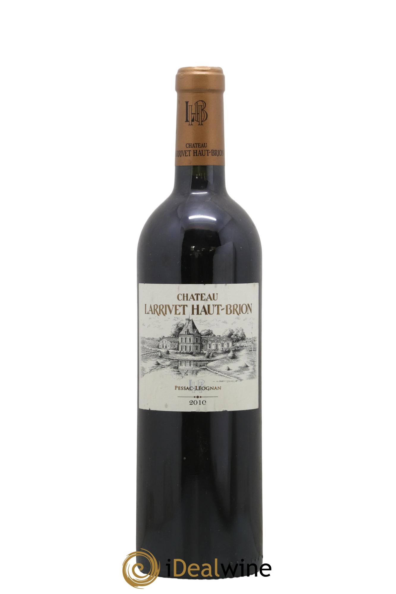 Château Larrivet Haut-Brion 2010 - Lot de 1 bouteille - 0