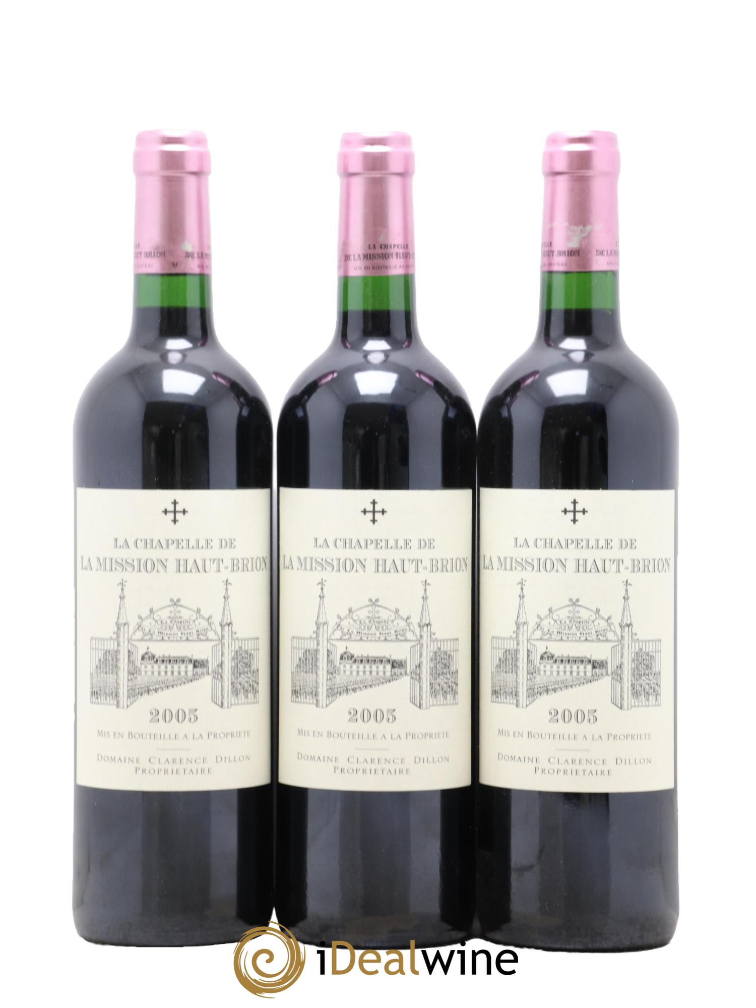 La Chapelle de La Mission Haut-Brion Second Vin 2005 - Lot de 12 bouteilles - 1