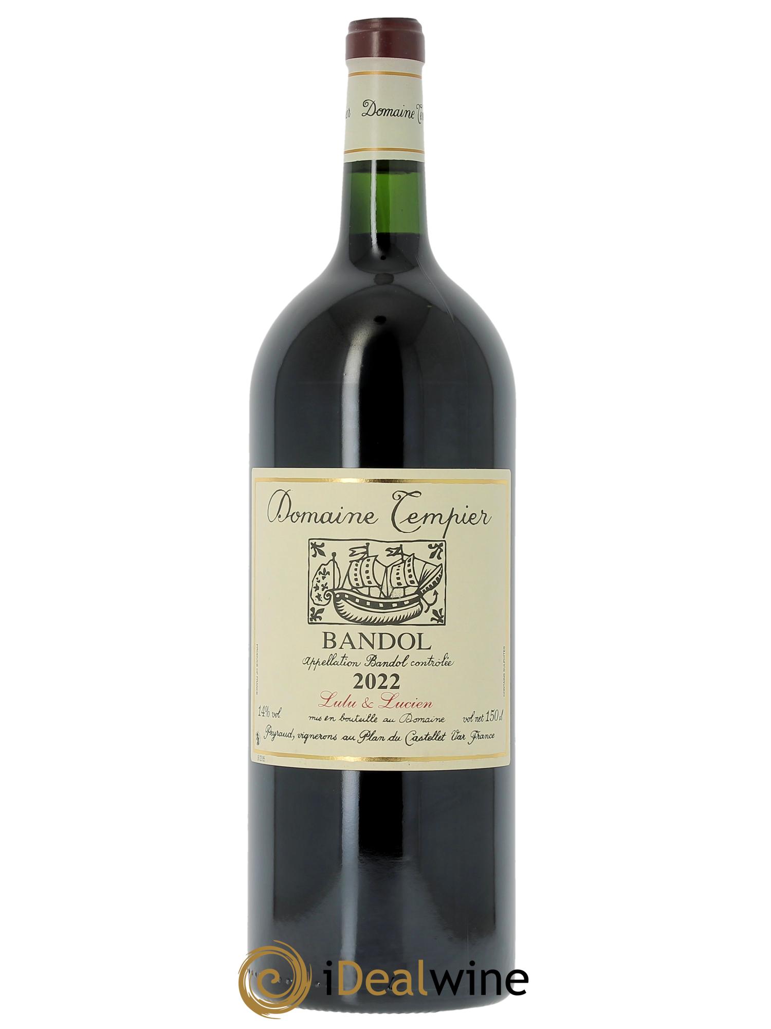 Bandol Domaine Tempier Famille Peyraud 2022 - Lot de 1 magnum - 0