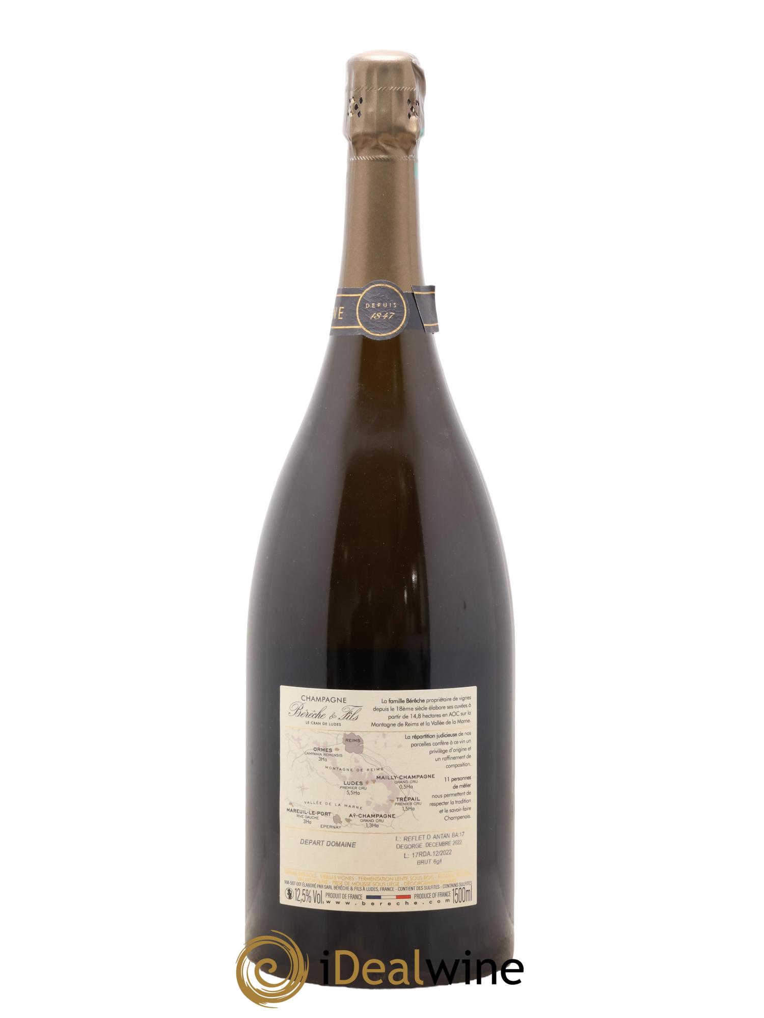 Reflet d'Antan Bérêche et Fils - Lotto di 1 magnum - 2