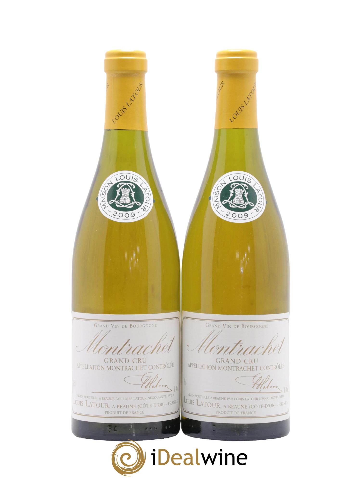 Montrachet Grand Cru Louis Latour 2009 - Lot de 2 bouteilles - 0