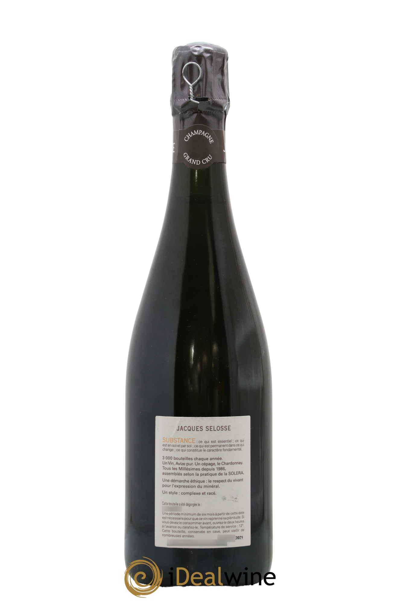 Substance Jacques Selosse - Lot de 1 bouteille - 1