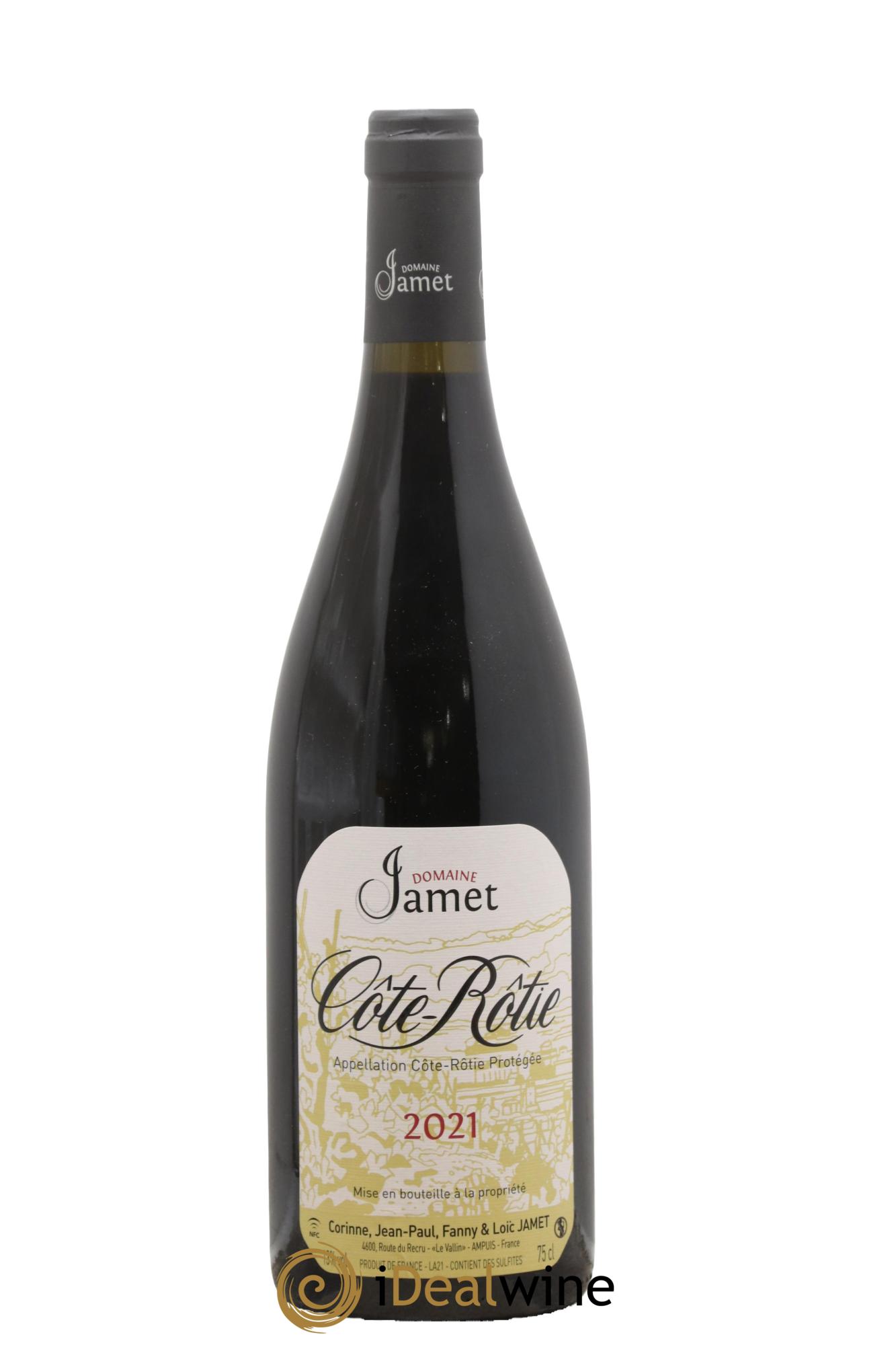 Côte-Rôtie Jamet (Domaine) 2021 - Lot de 1 bouteille - 0