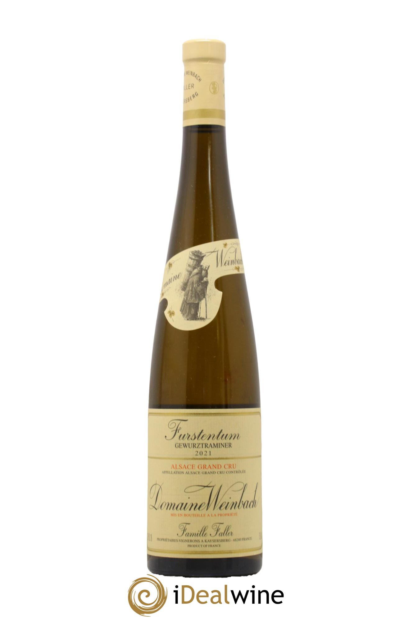Alsace Grand Cru Gewurztraminer Furstentum Weinbach (Domaine) 2021 - Posten von 1 Flasche - 0