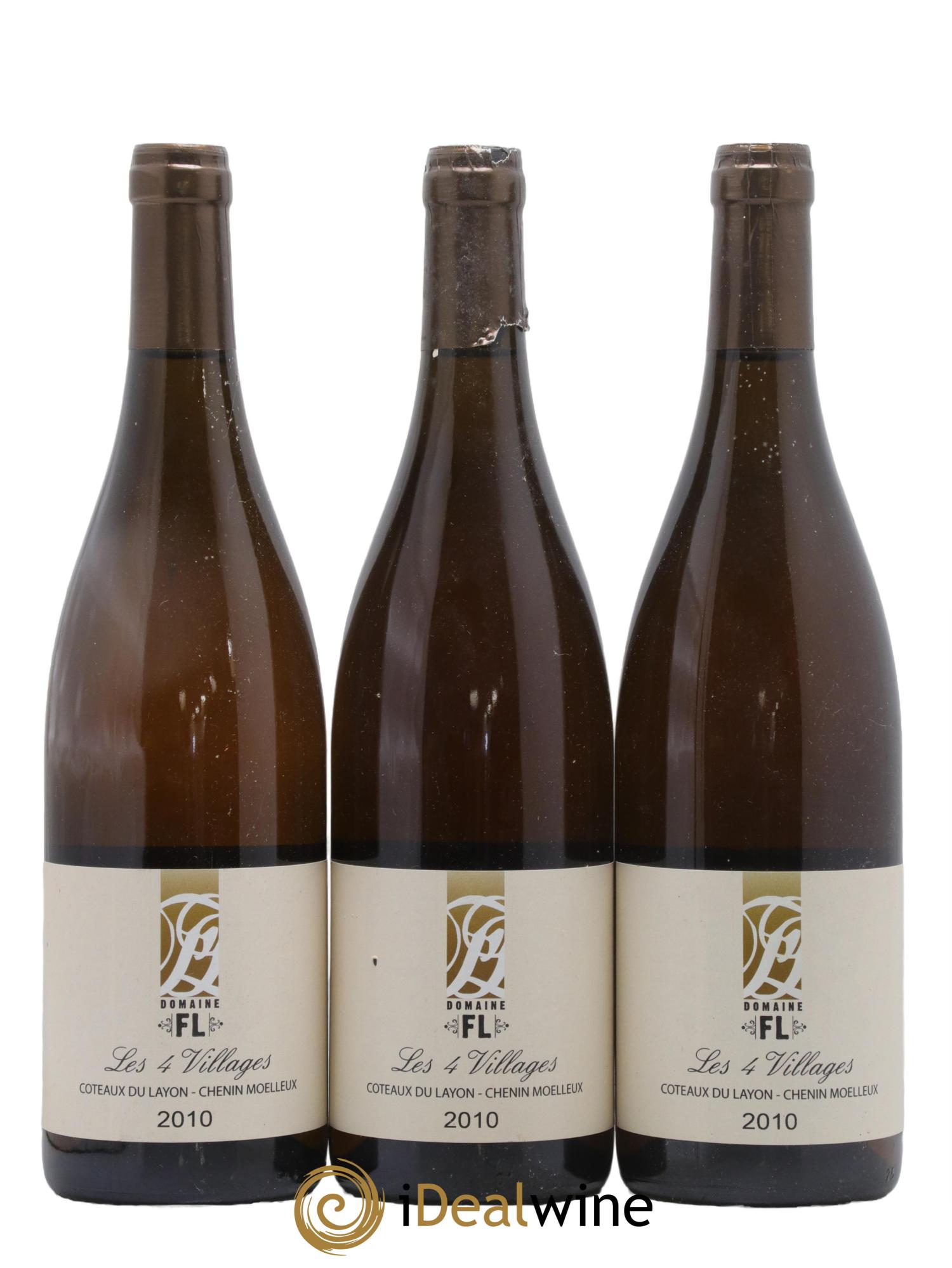 Coteaux du Layon 4 Villages Domaine FL 2010 - Lotto di 3 bottiglie - 0