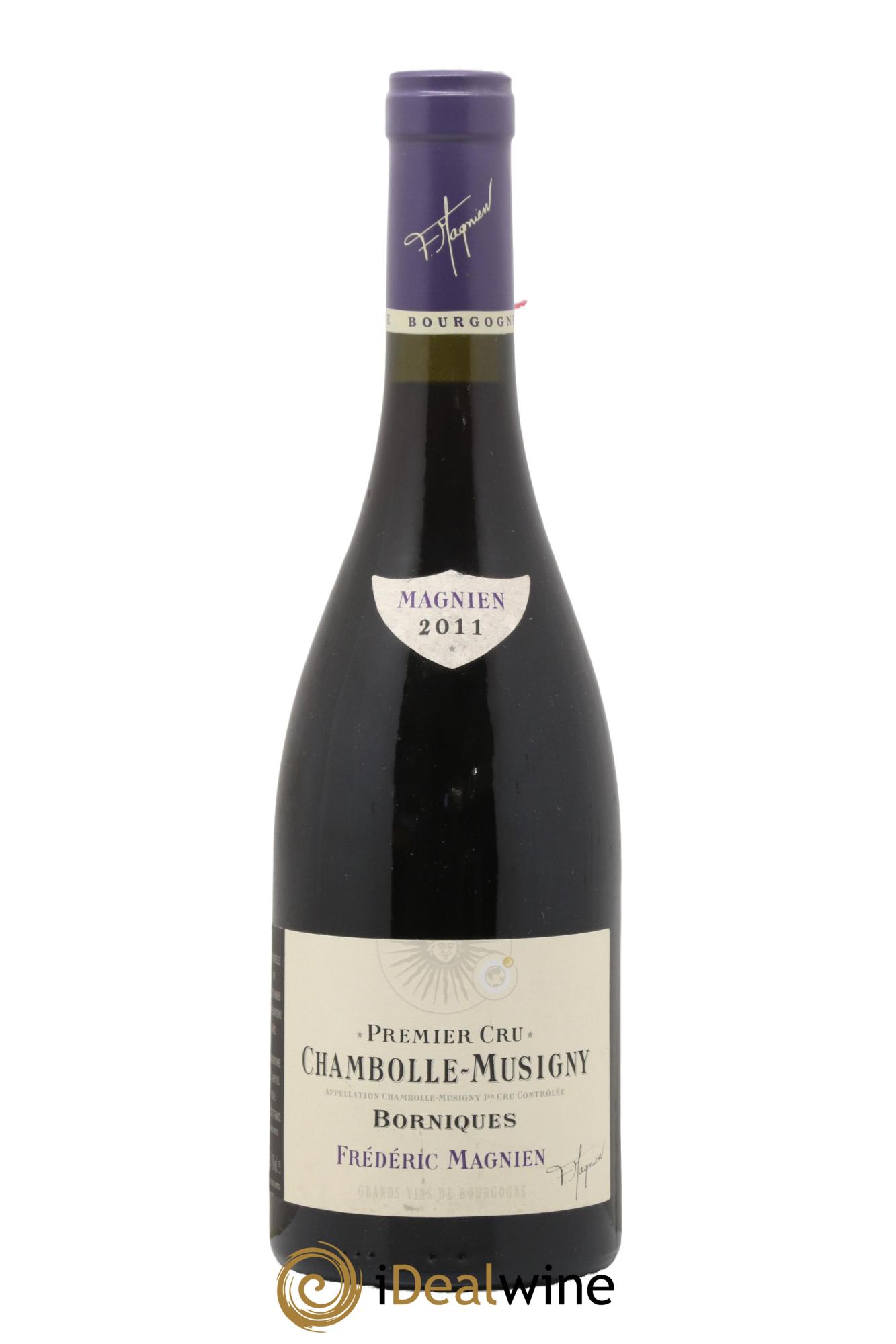 Chambolle-Musigny 1er Cru Les Borniques Frédéric Magnien 2011 - Lot de 1 bouteille - 0