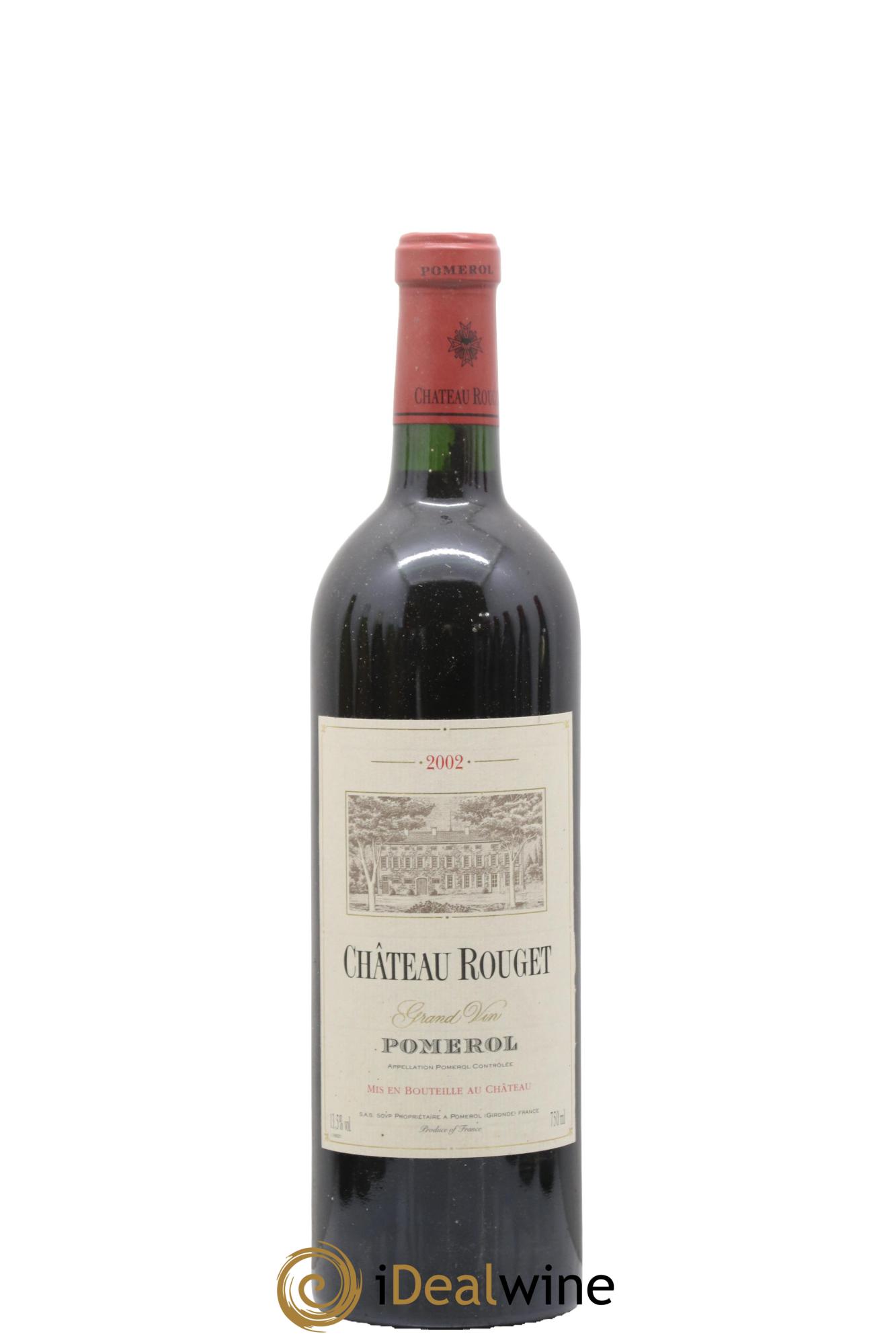 Château Rouget 2002 - Lot de 1 bouteille - 0