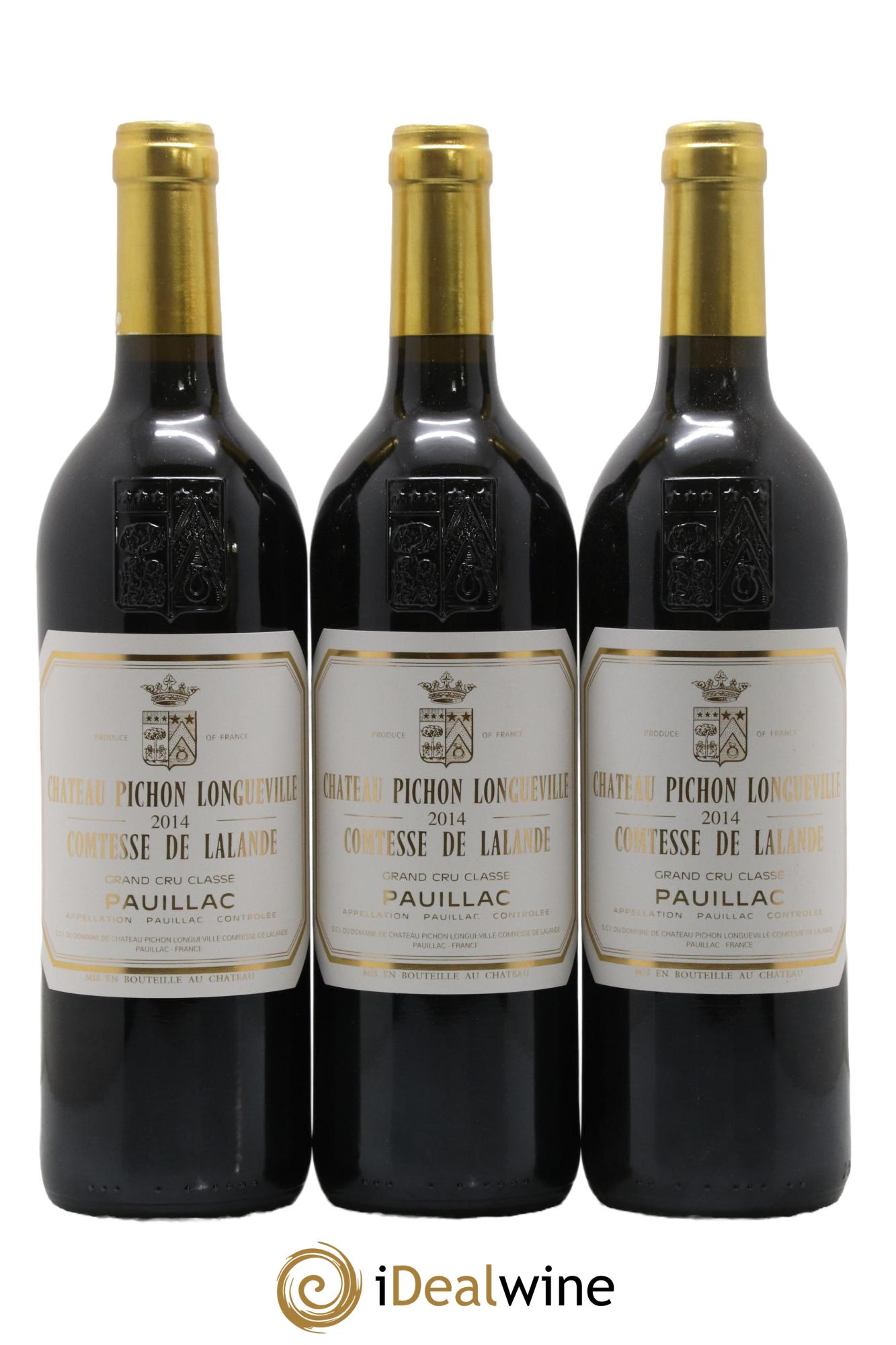 Château Pichon Longueville Comtesse de Lalande 2ème Grand Cru Classé 2014 - Posten von 12 Flaschen - 3