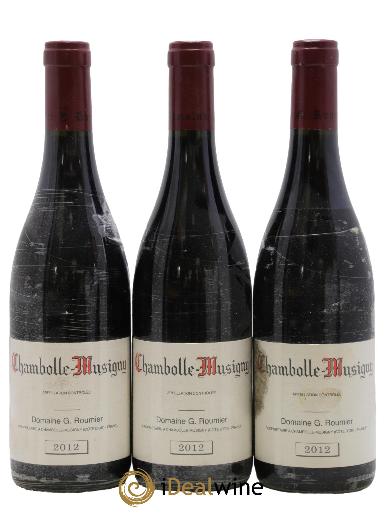 Chambolle-Musigny Georges Roumier (Domaine) 2012 - Lot de 3 bouteilles - 0
