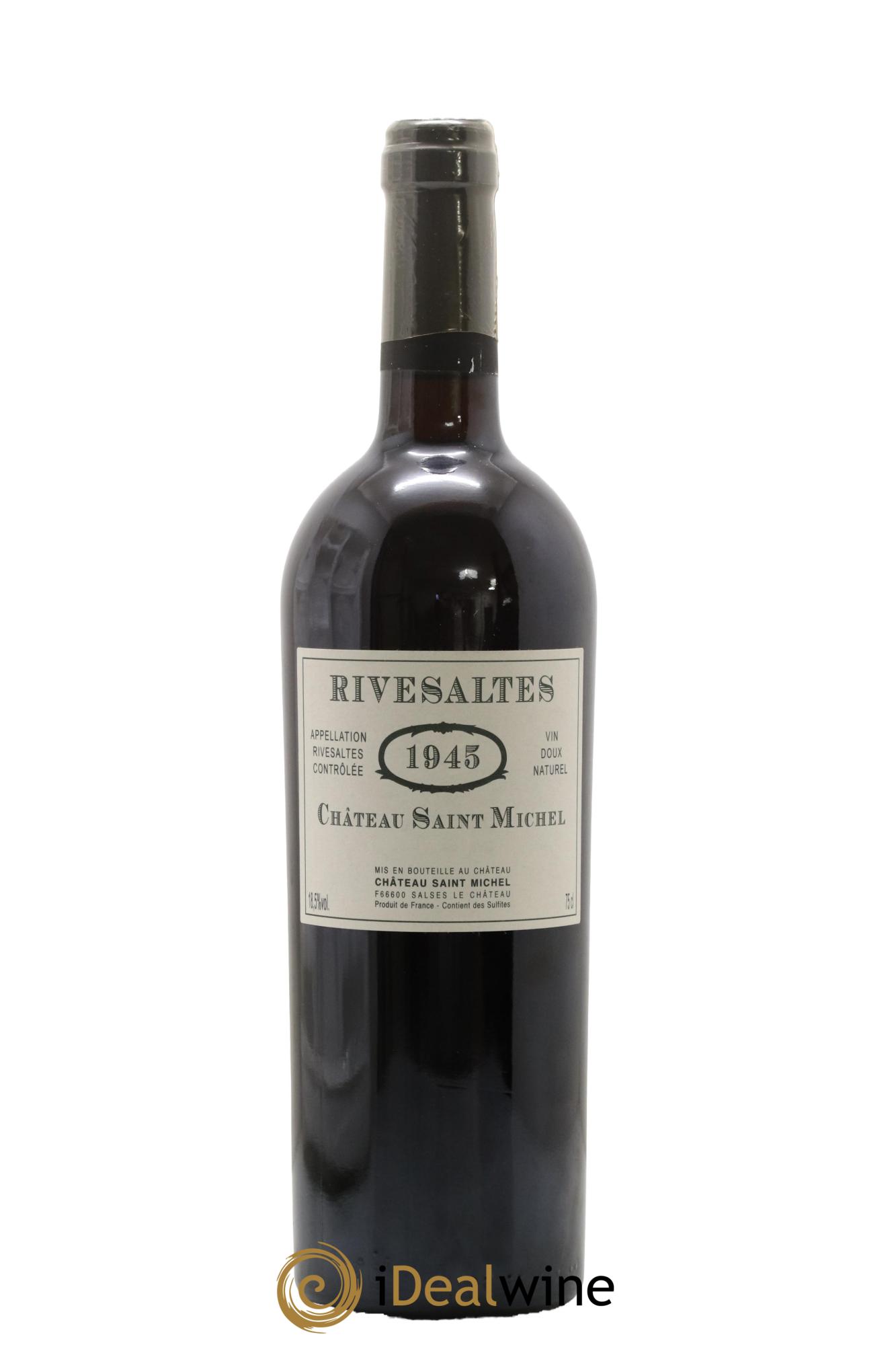 Rivesaltes Château Saint-Michel 1945 - Lot de 1 bouteille - 0