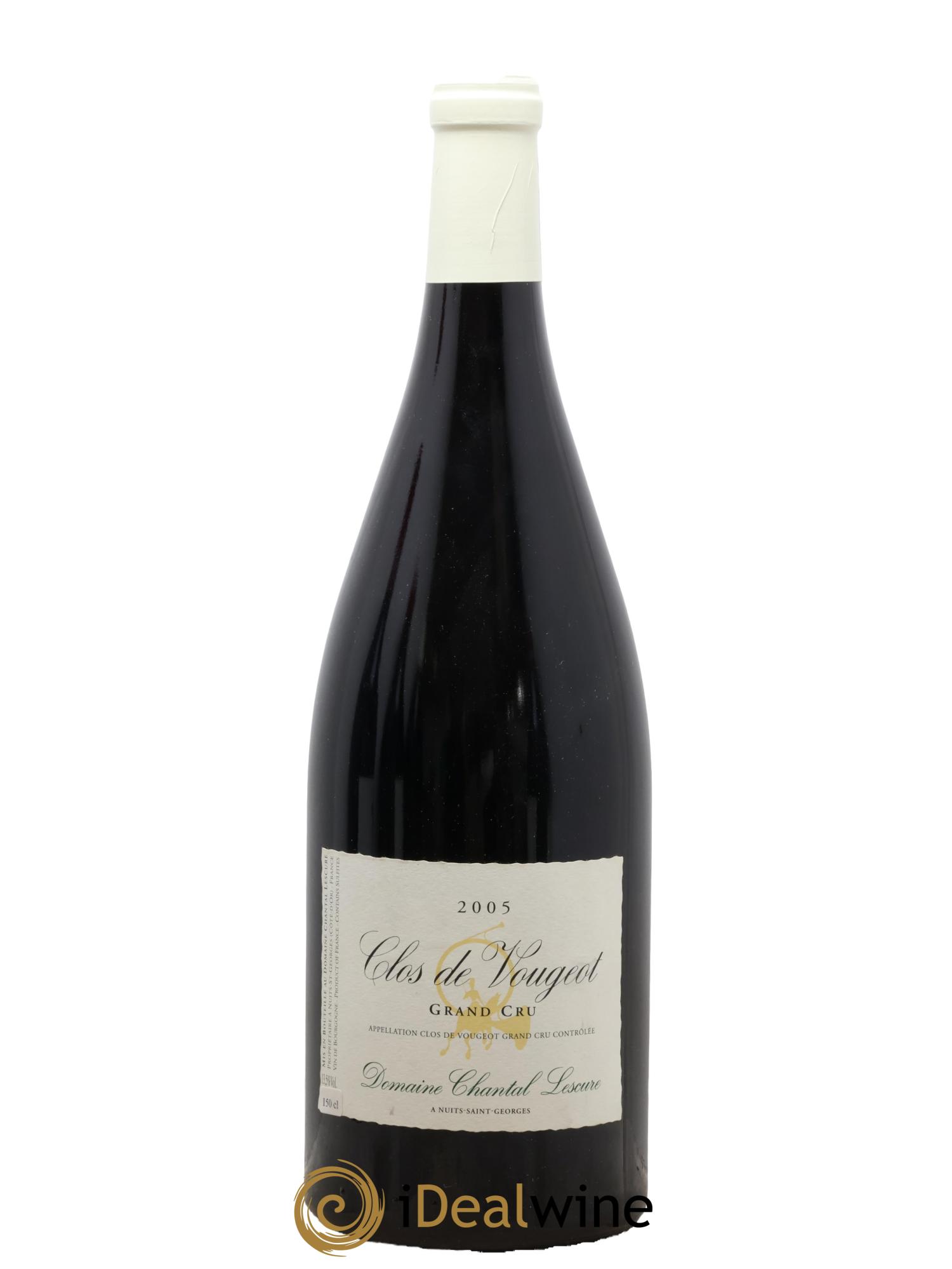 Clos de Vougeot Grand Cru Chantal Lescure 2005 - Lotto di 1 magnum - 0