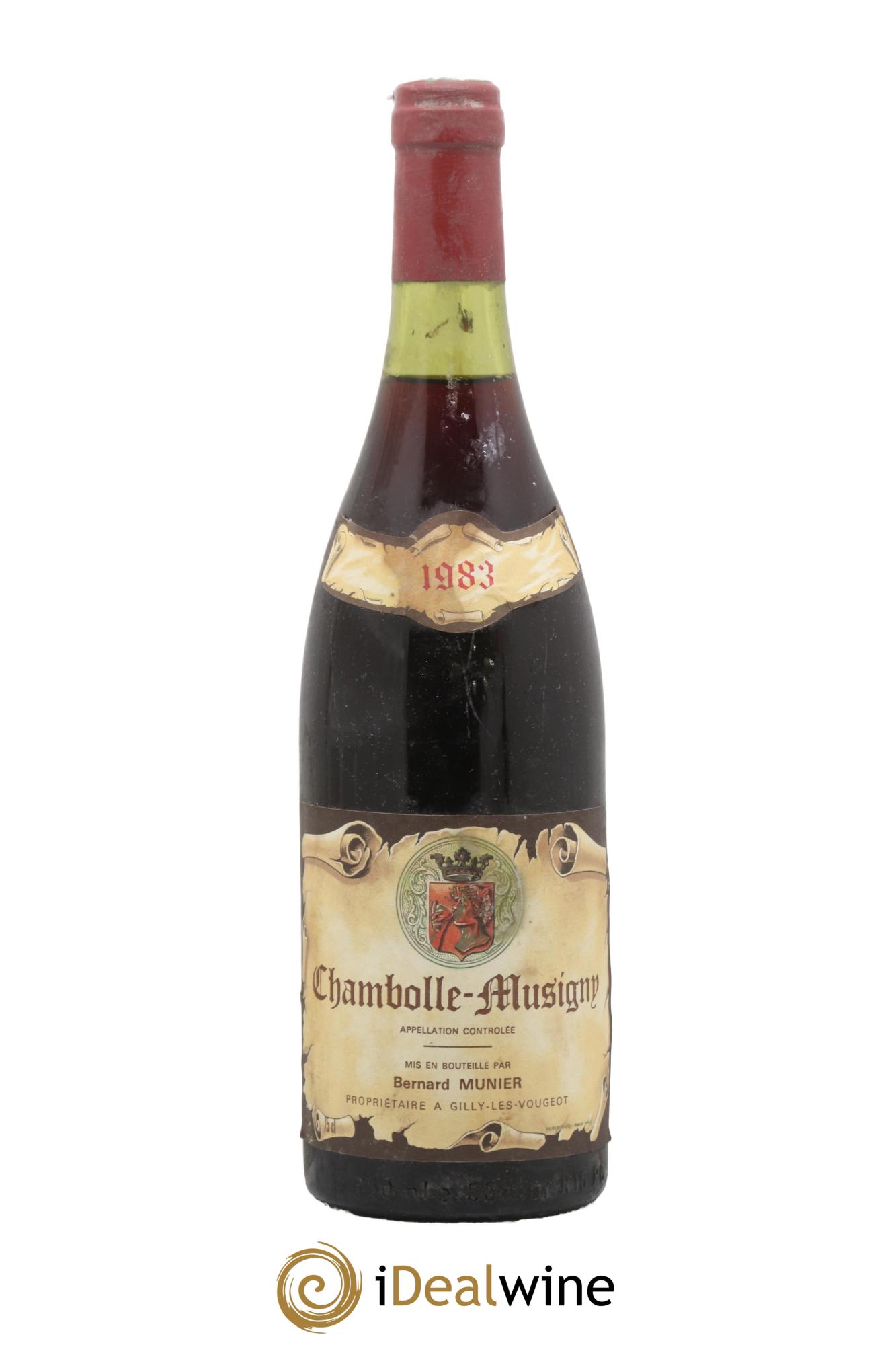 Chambolle-Musigny Bernard Munier 1983 - Posten von 1 Flasche - 0