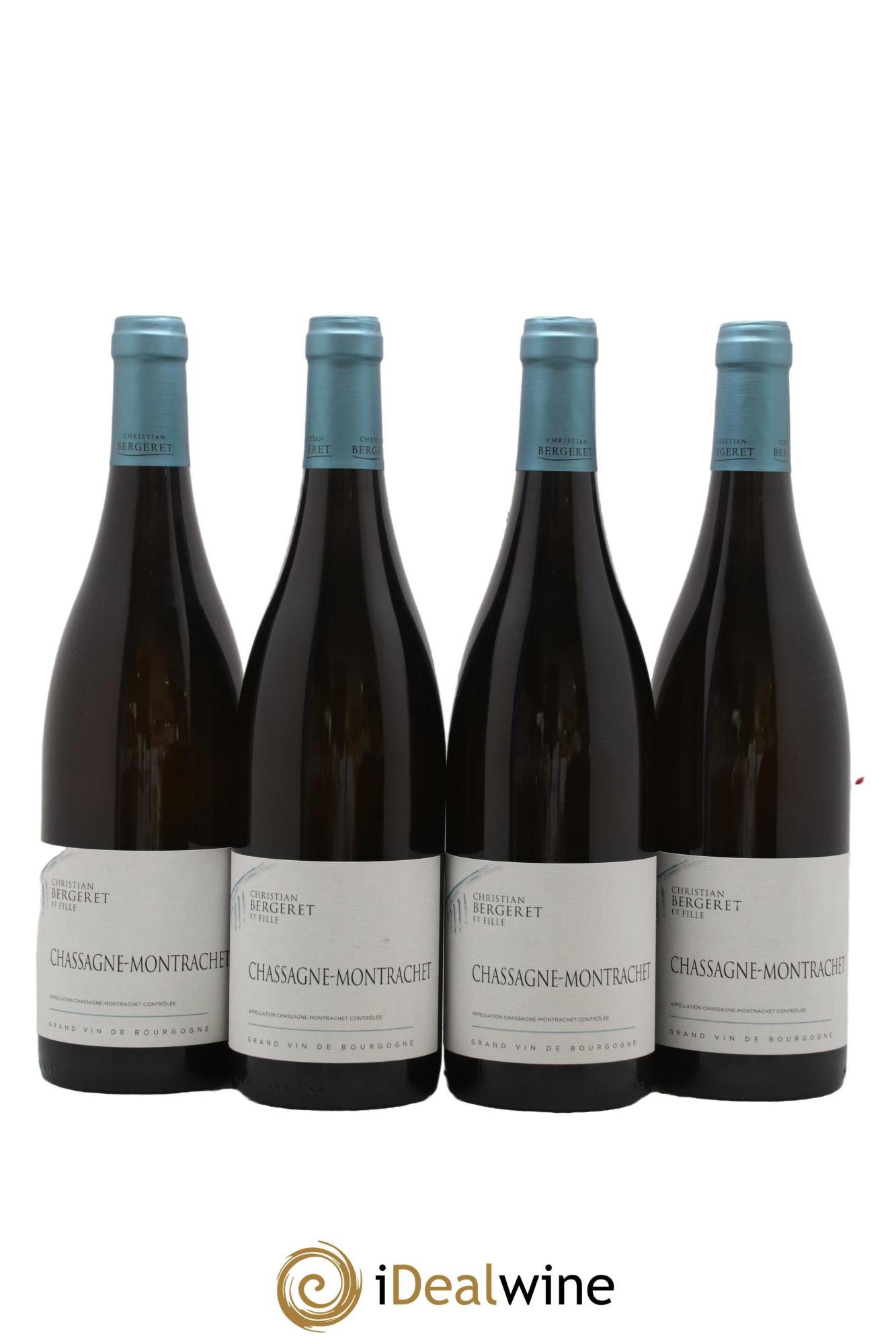 Chassagne-Montrachet Bergeret 2021 - Lot de 4 bouteilles - 0