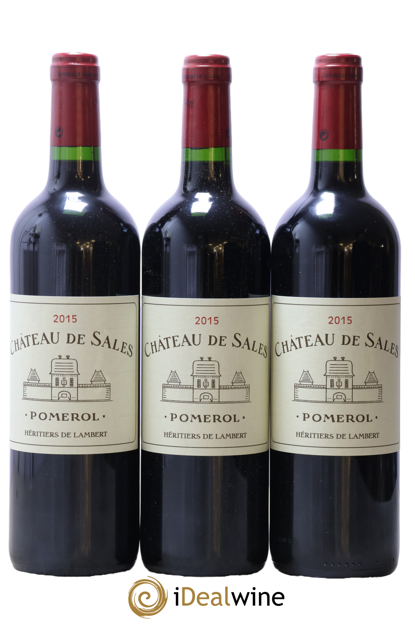 Château de Sales 2015 - Lot de 3 bouteilles - 0