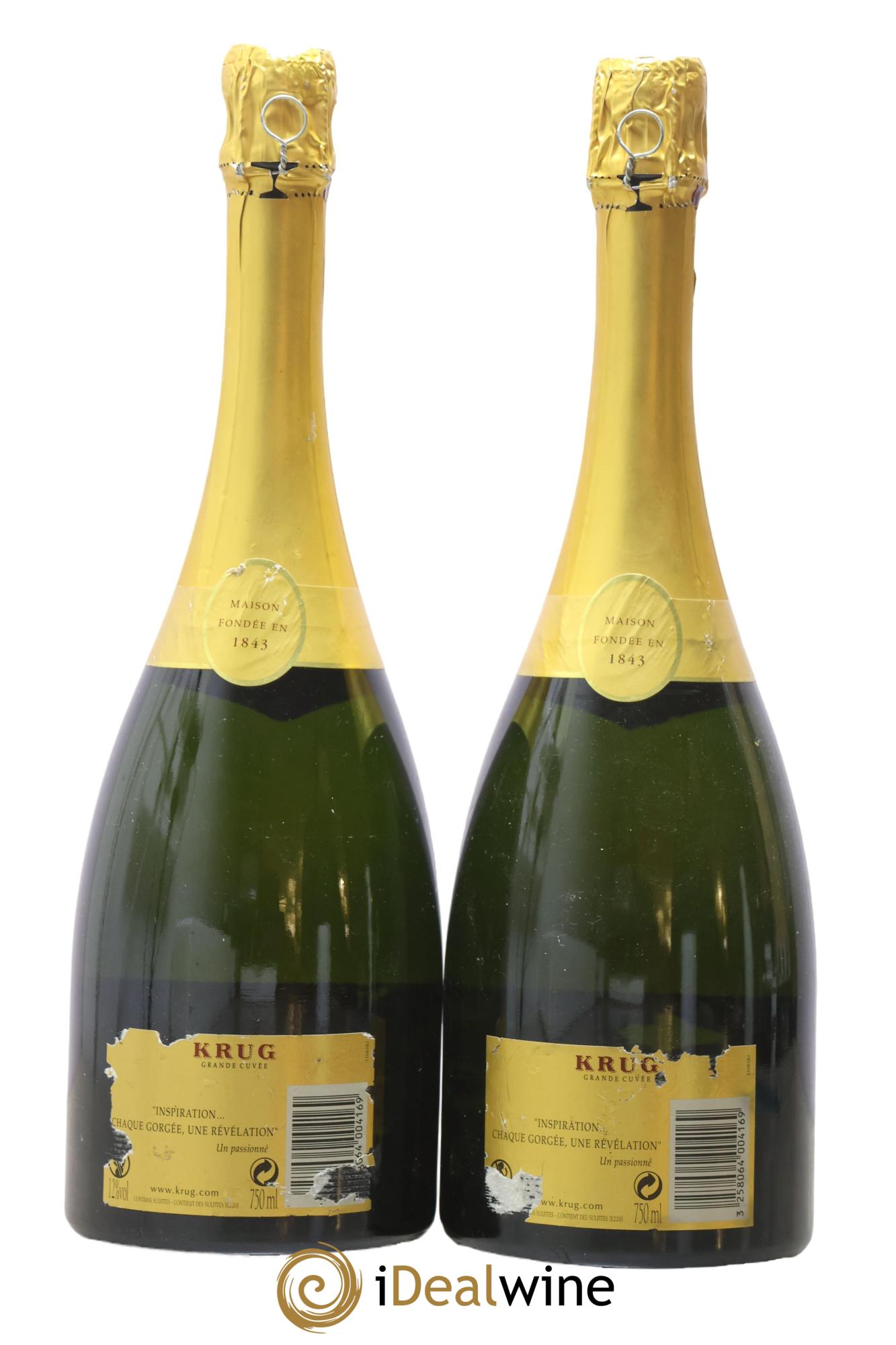 Grande Cuvée Brut Krug - Lotto di 2 bottiglie - 1
